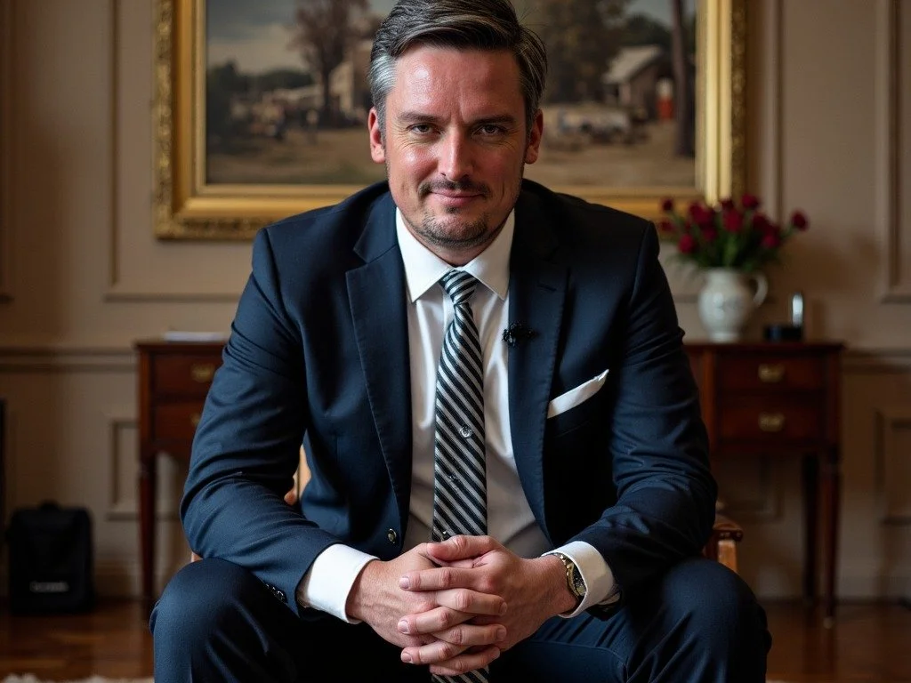 Der Demokrator Thorben Hasberg Pressefoto colored