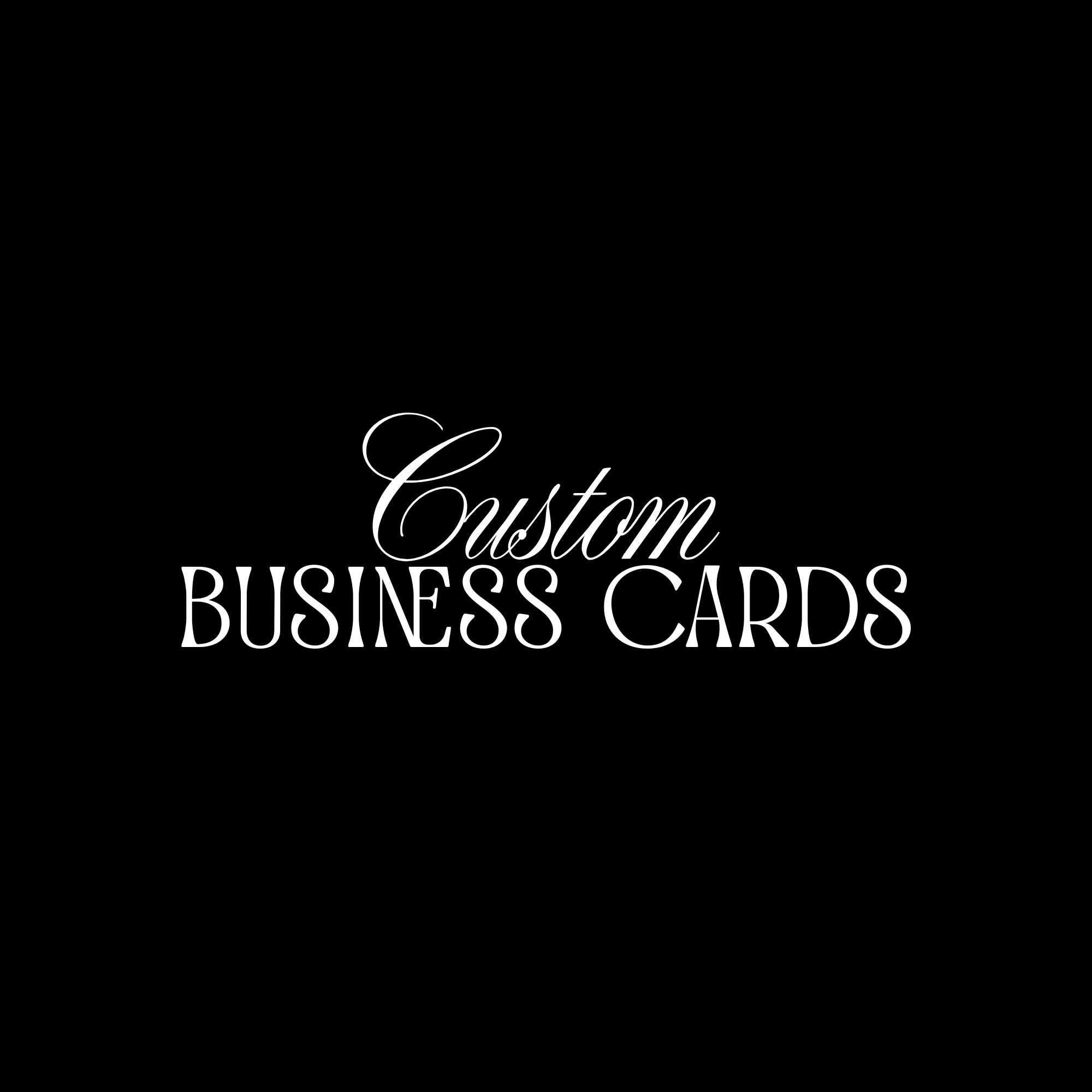 Custom Business Cards