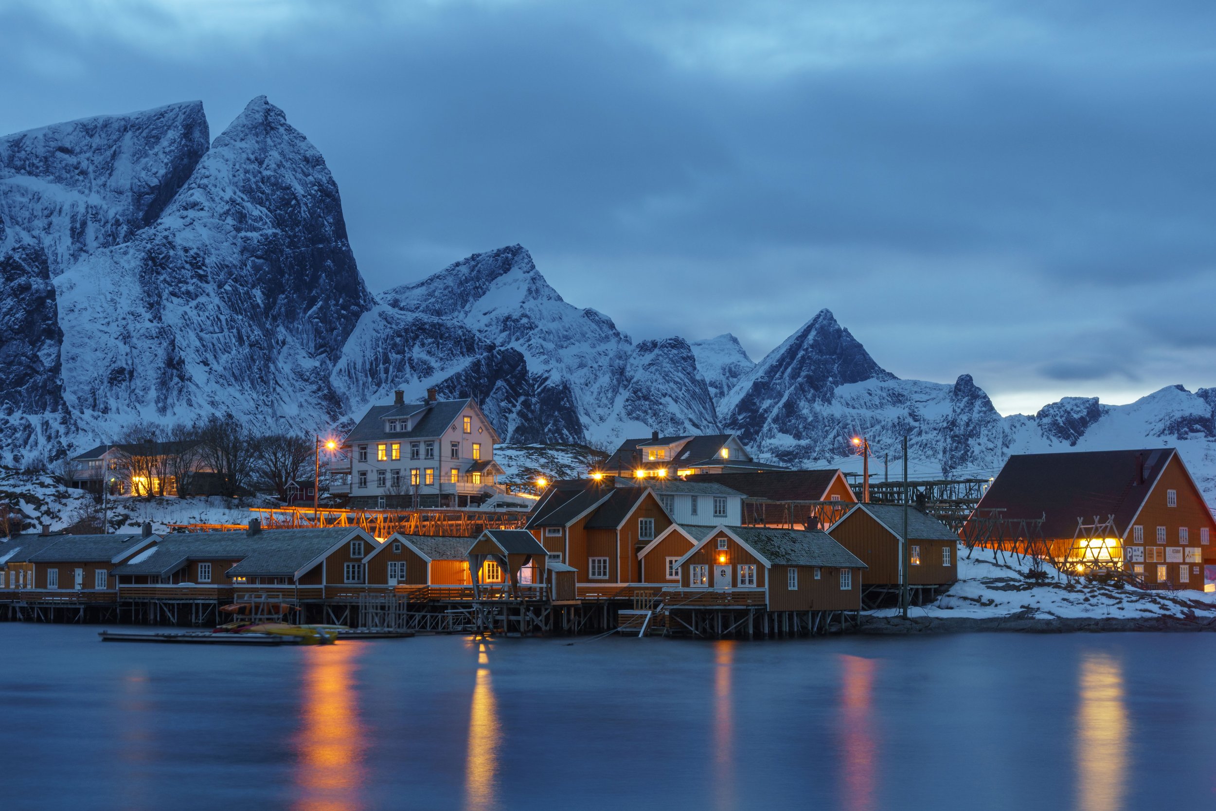 Norway, Lofoten Islands, Sakrisoy