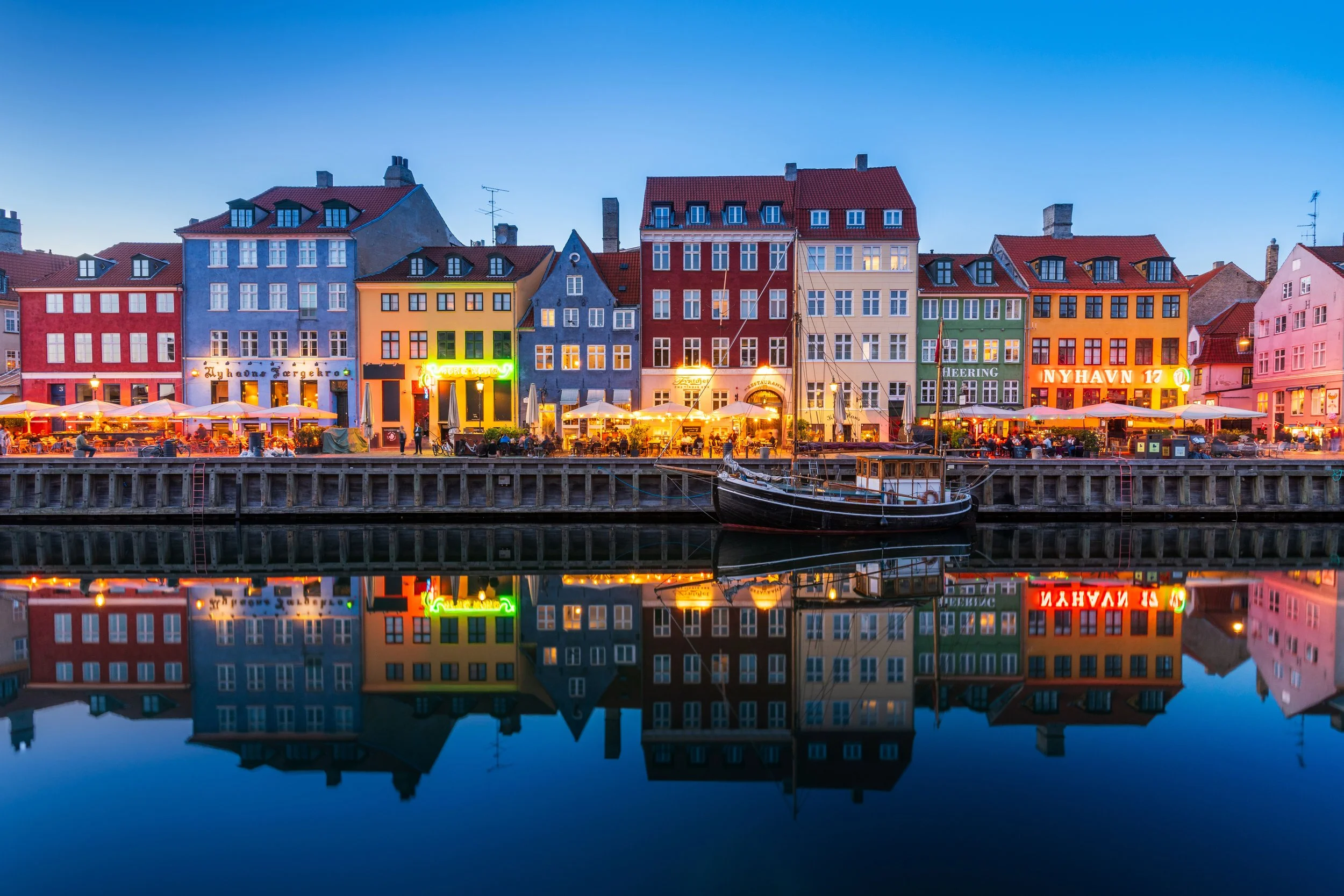 Denmark, Copenhagen, Nyhavn