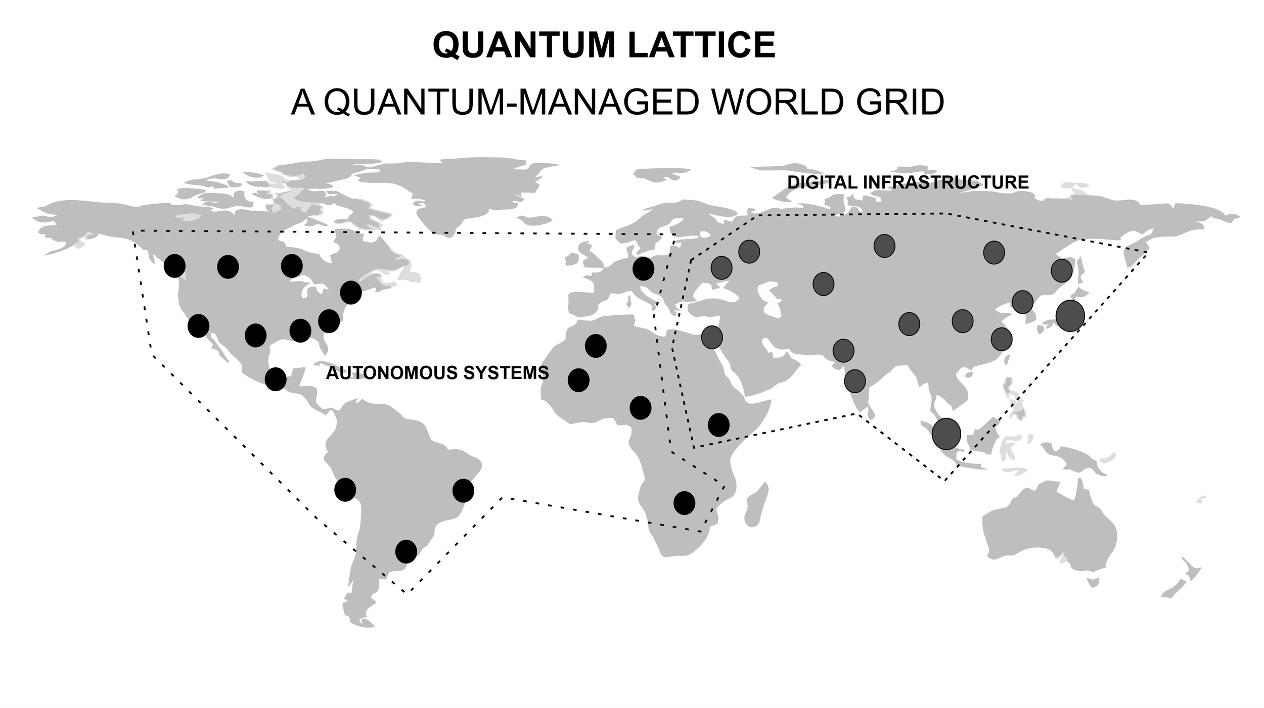 Quantum Lattice World Grid map