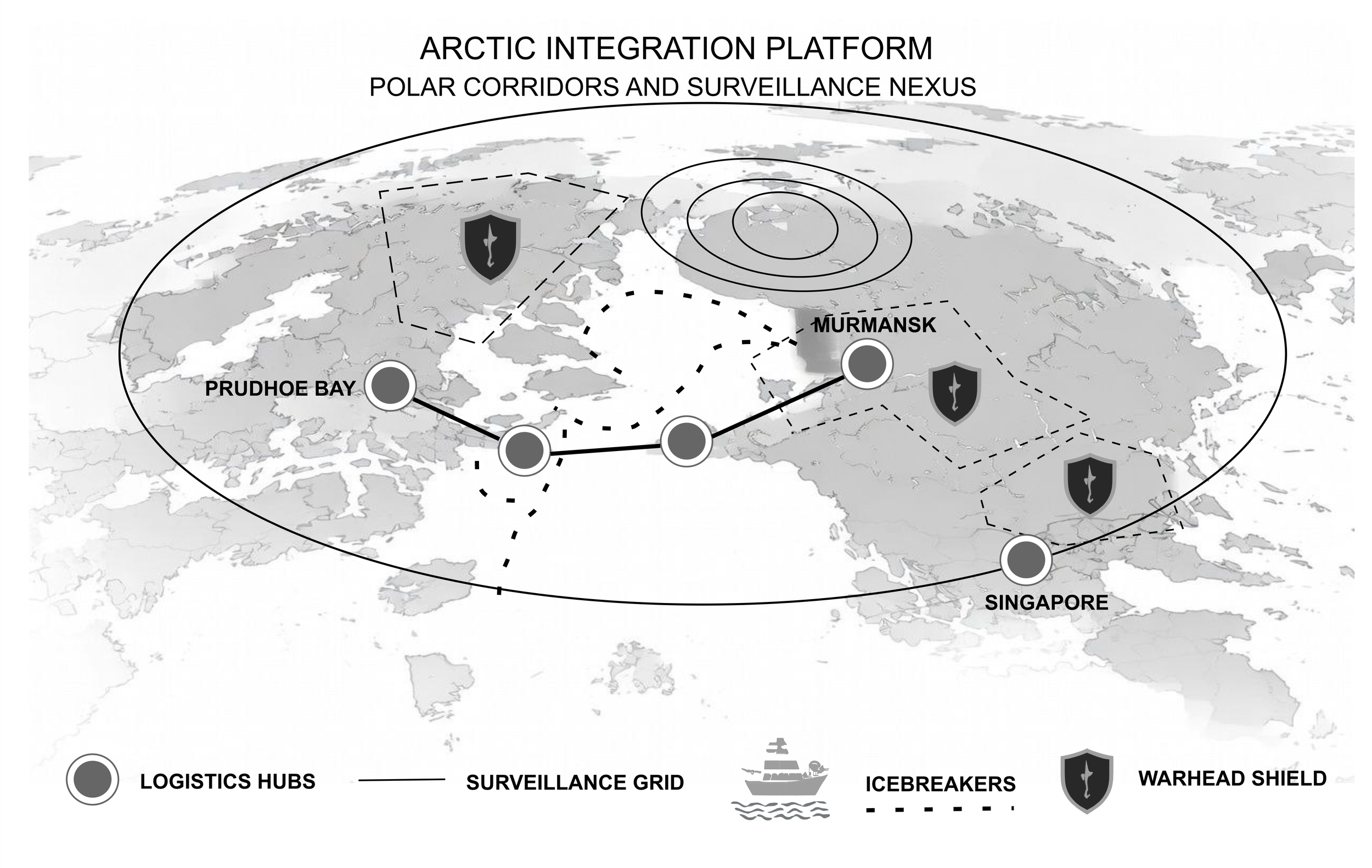 Arctic integration platform map