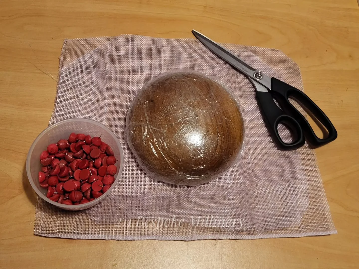 💜 The last piece to be made in 2025! 💜

A lovely soft lilac toned sinamay, and a dash of Guinea Fowl feathers ~ the natural polka dot is so enchanting. 

This is the final piece to be handmade this year, and what better way to show this ~ each step