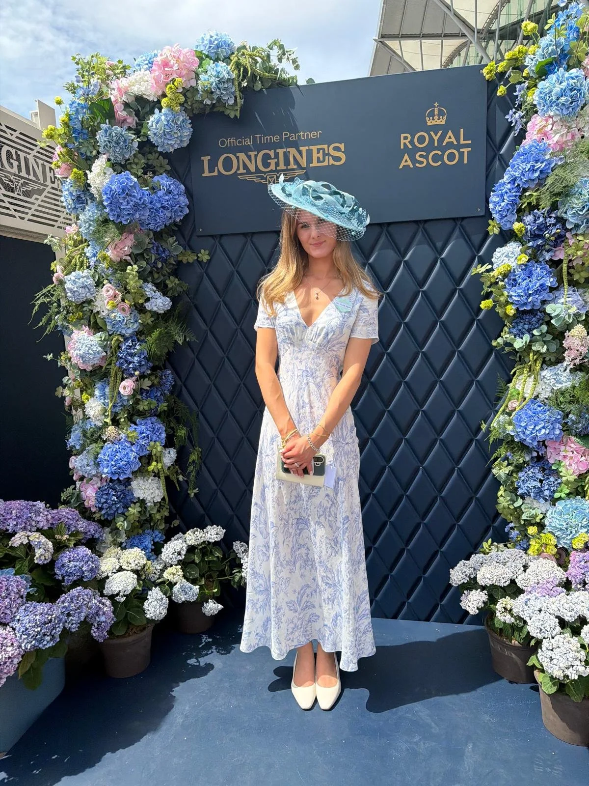 Beautifully modelled by one of my clients Royal Ascot 2026.