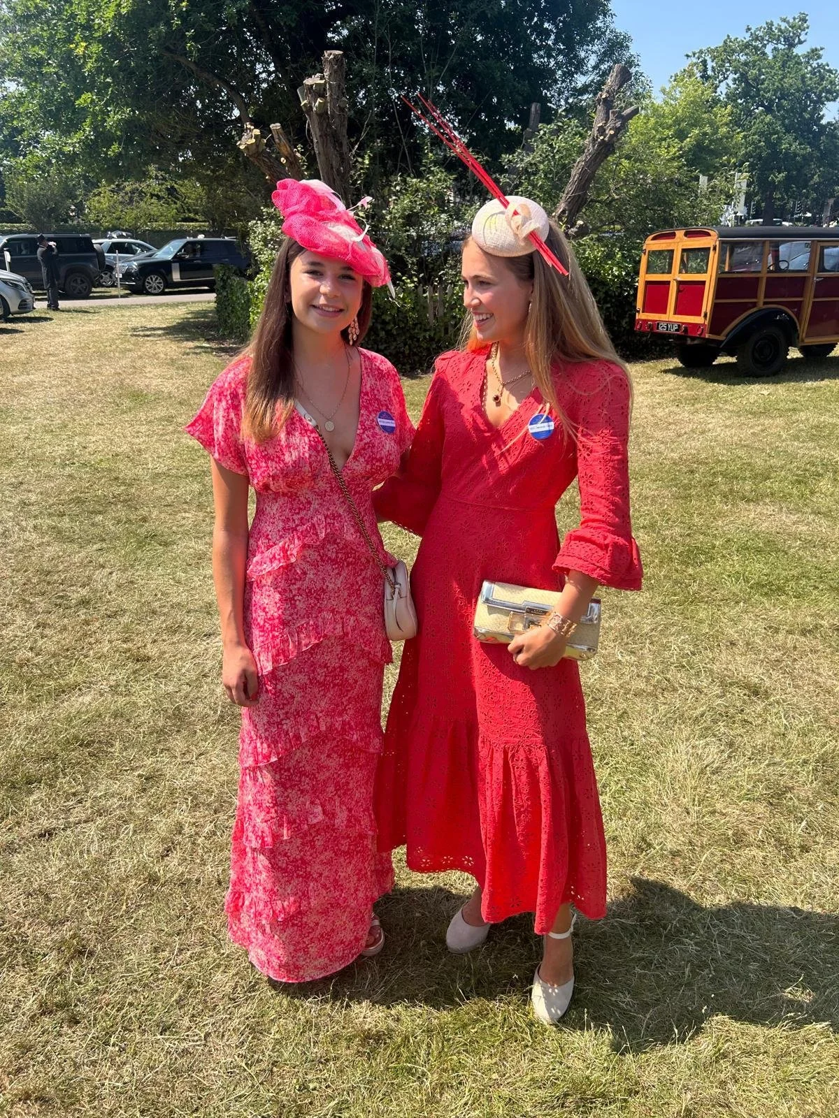 Pretty in pink, two of my wonderful returning clients at Royal Ascot 2025.