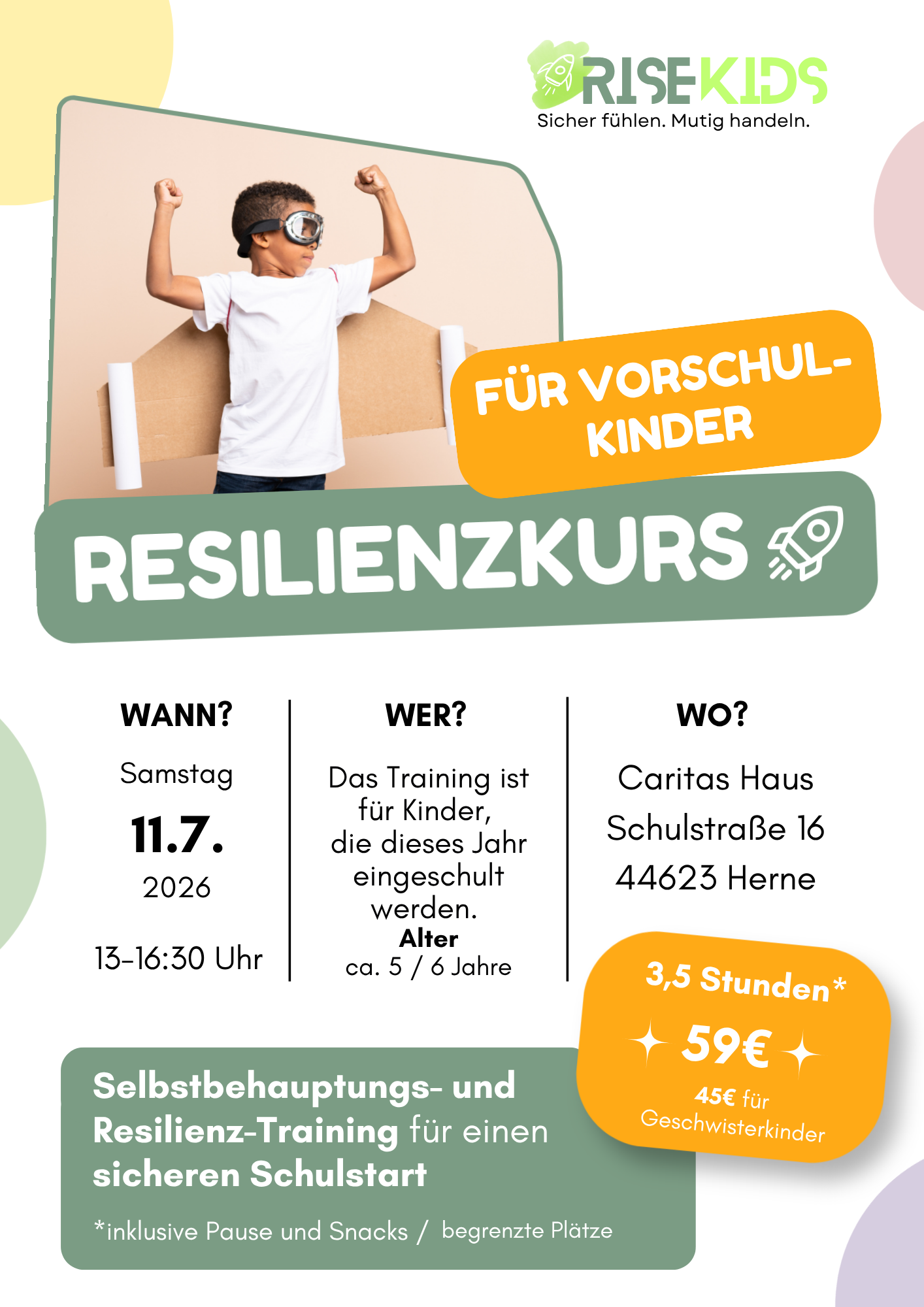 RISEKids VORSCHULKIDS Resilienzkurs