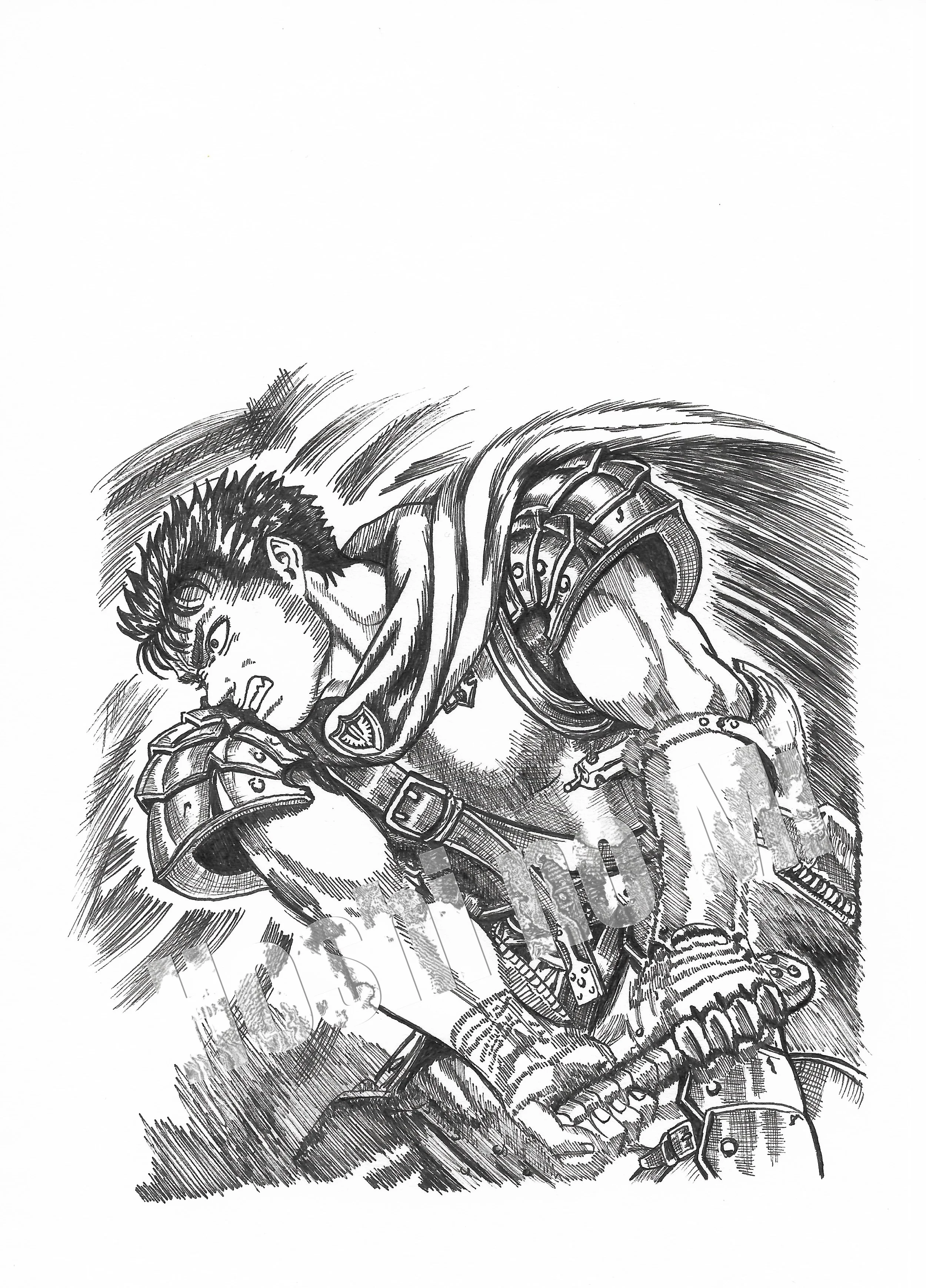 A5 Guts Kampf "Berserk"