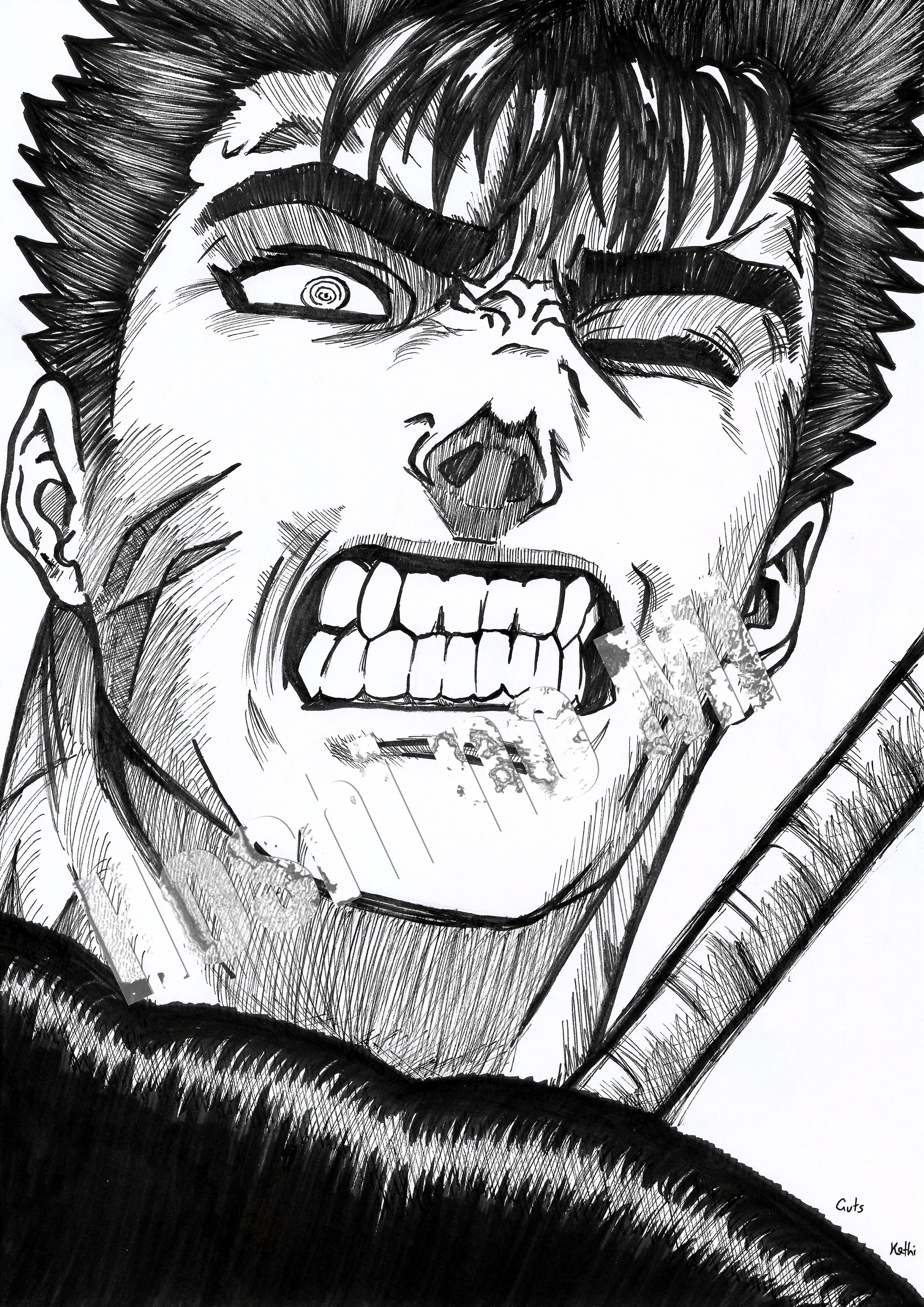 A4 Guts "Berserk"