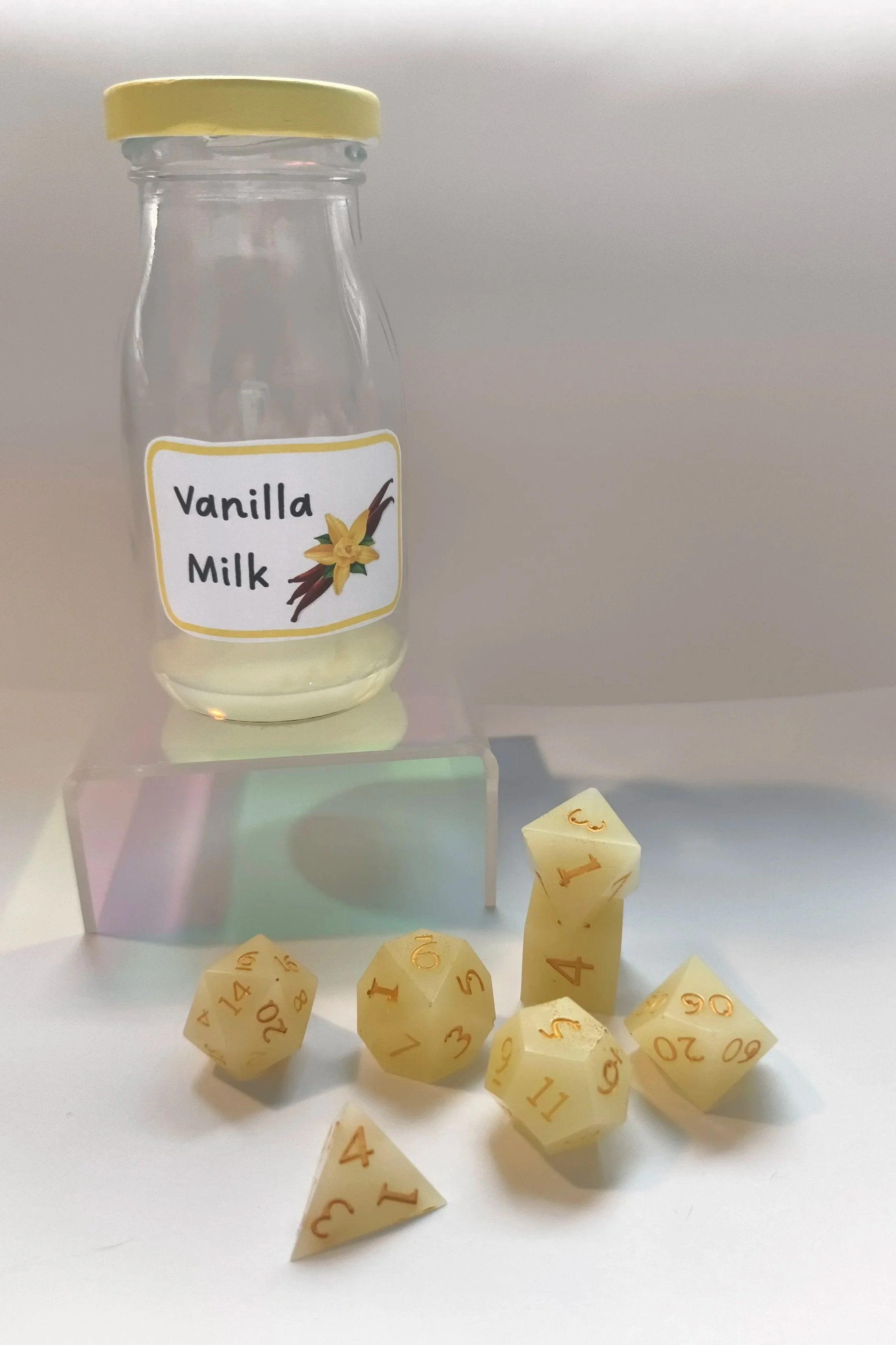 Würfelglas Vanilla Milk