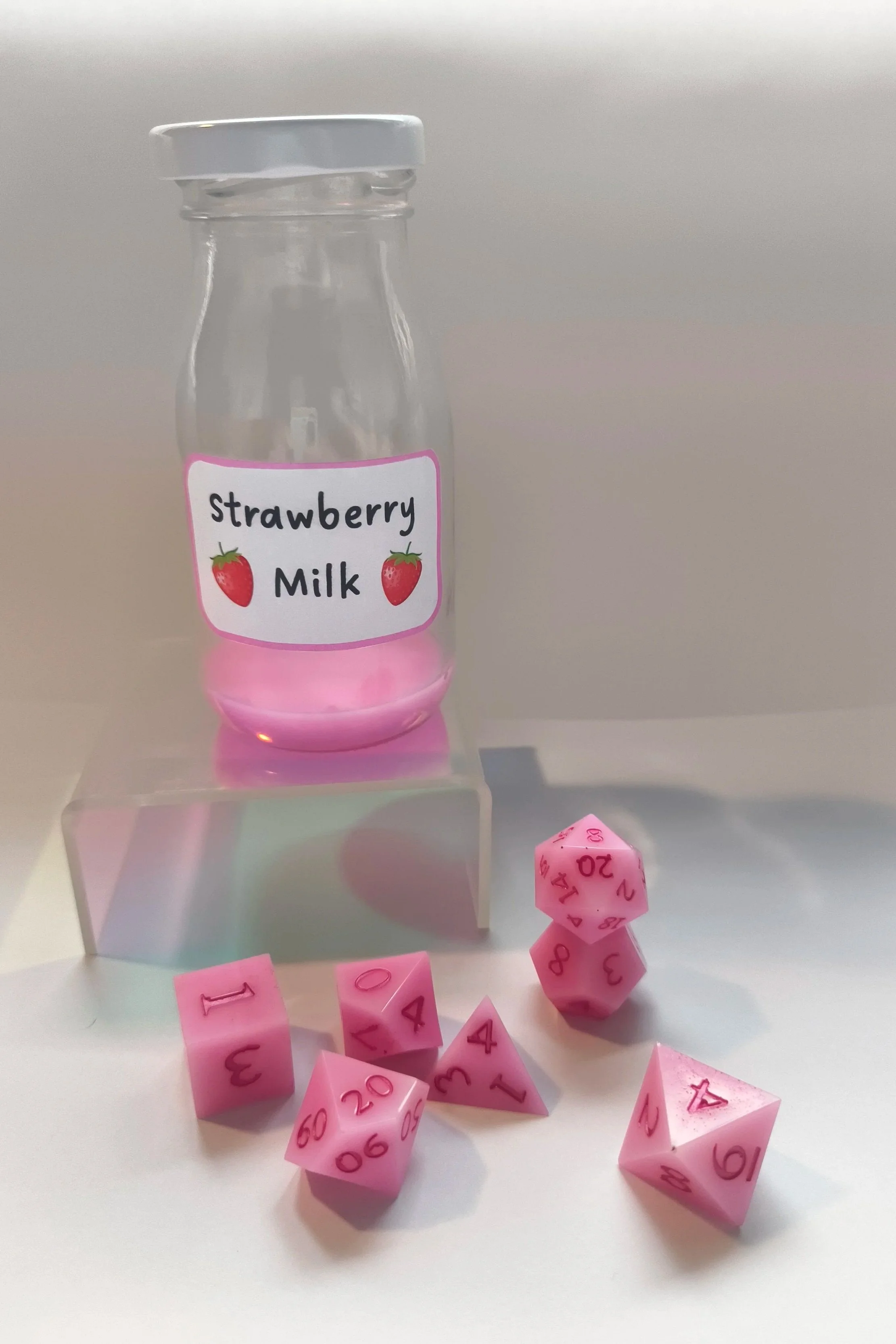 Würfelglas Strawberry Milk