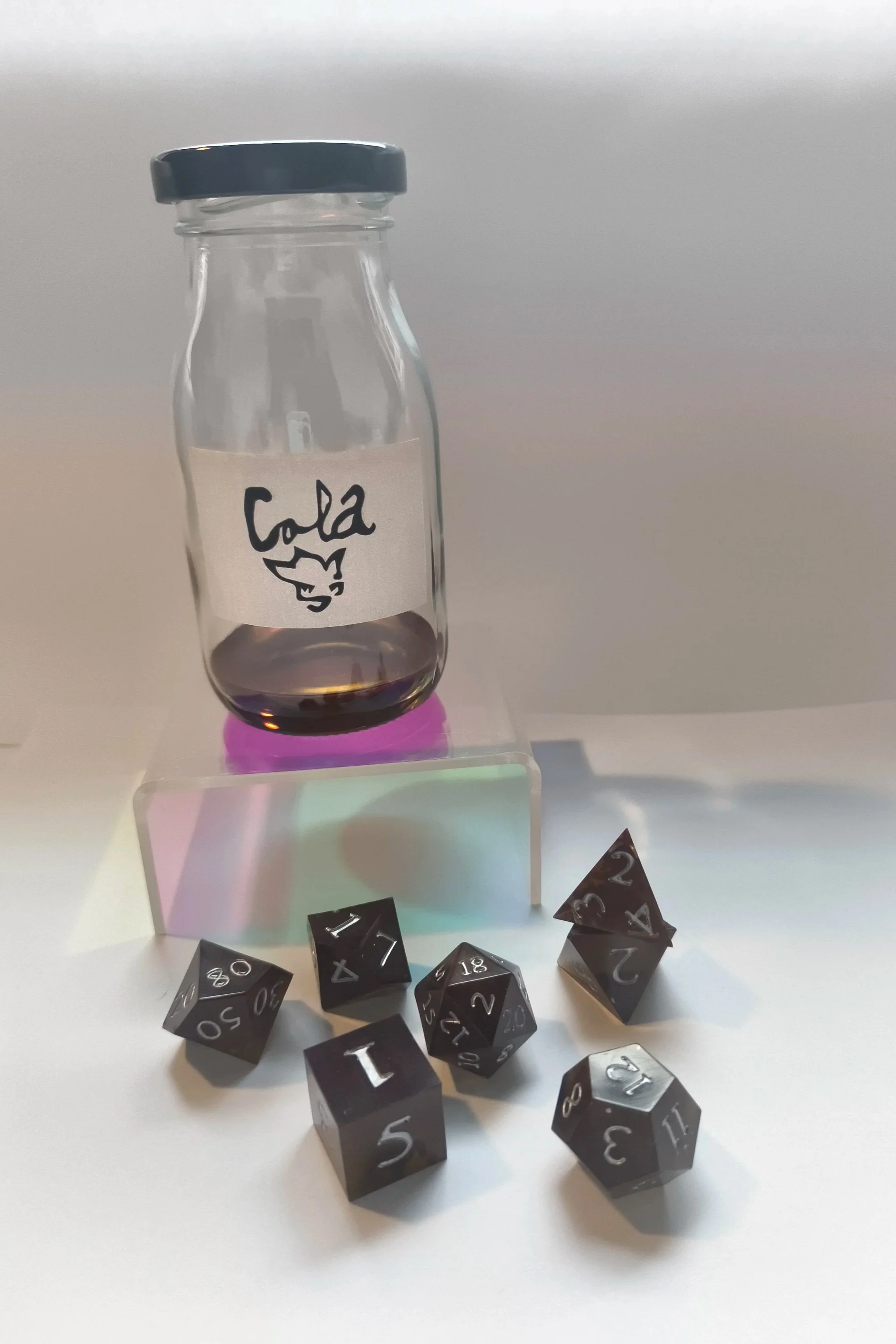 Würfelglas Senku Cola