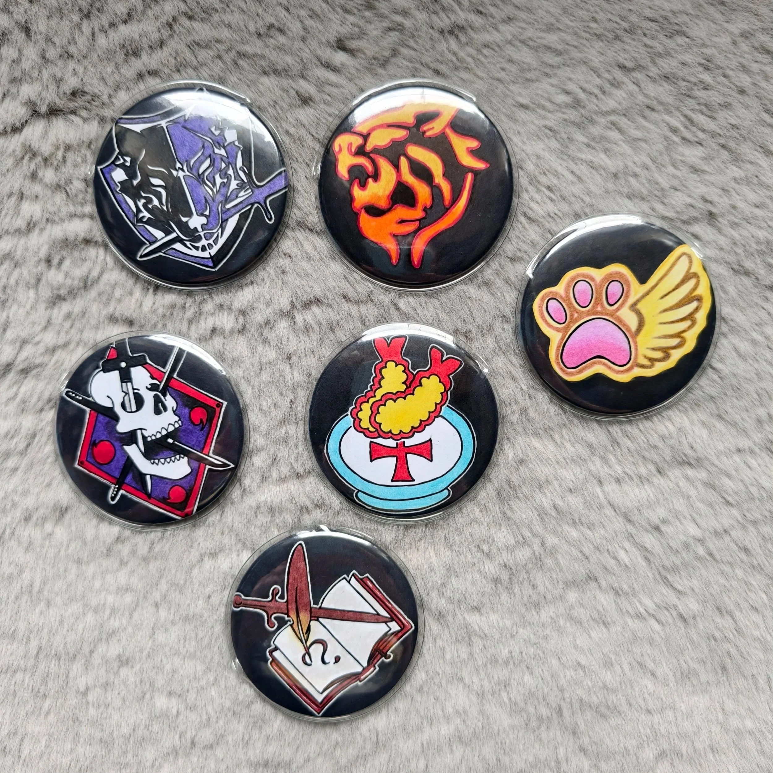 Buttons Gildenzeichen "Shangri-La Frontier"