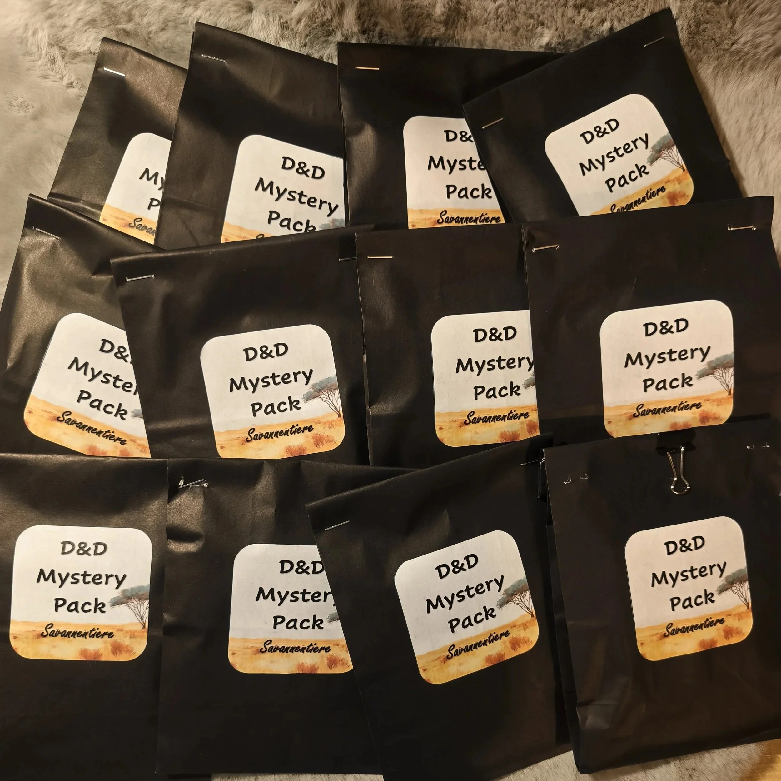 D&D Mystery Packs Savannentiere