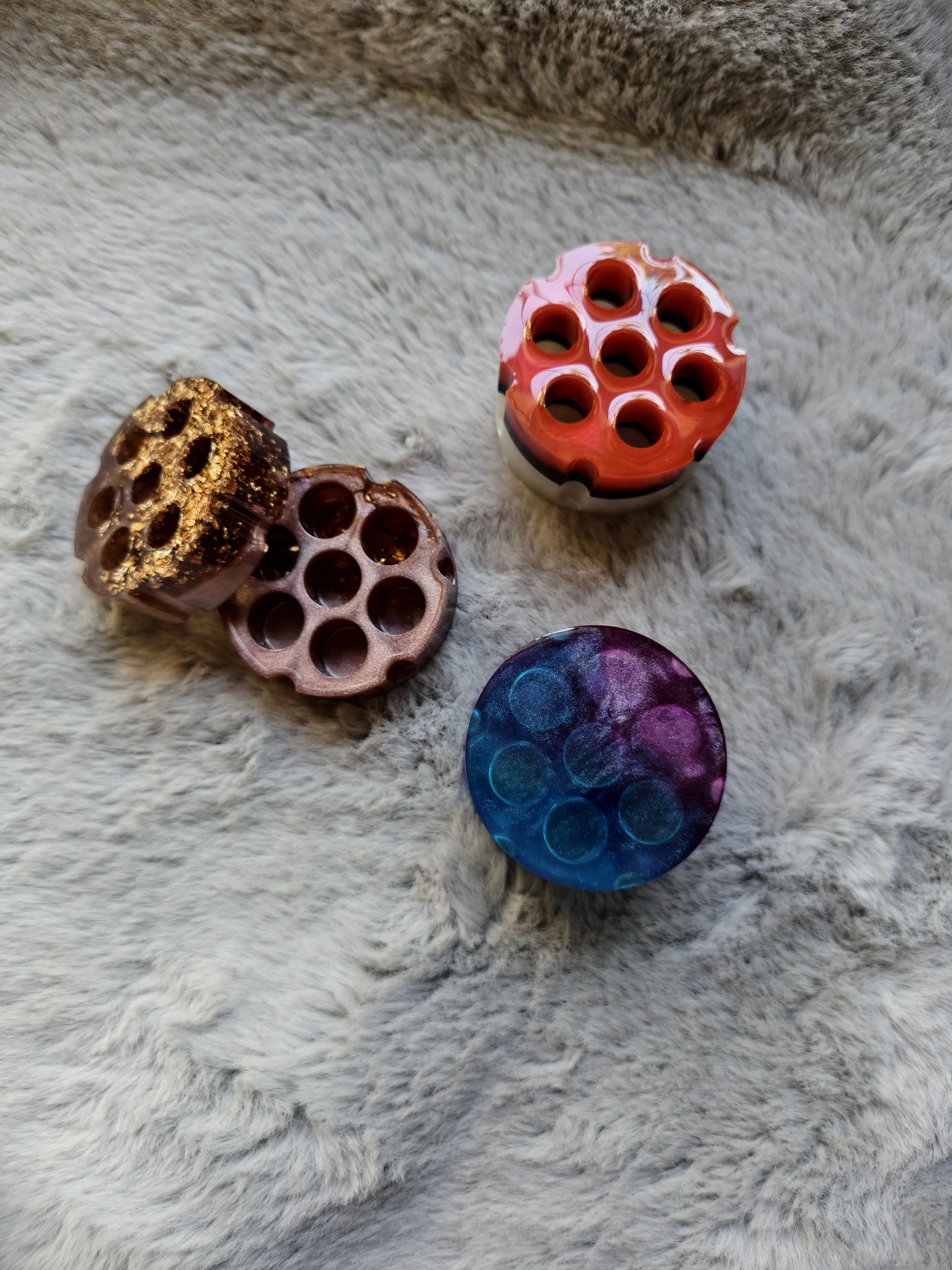 Bullet Box Braun-gold, Pokeball, Lila-blau