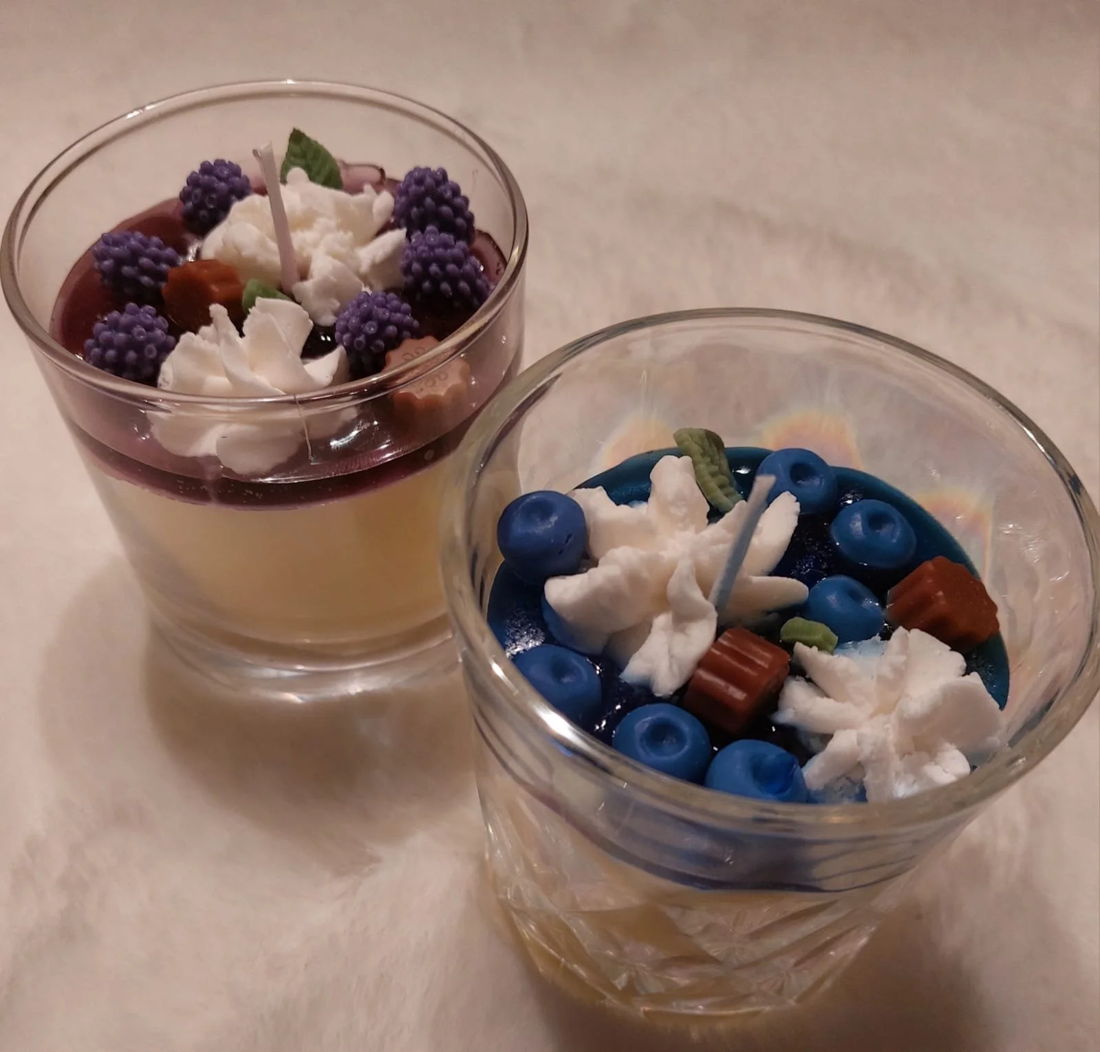 Kerze "Frucht Gelee"