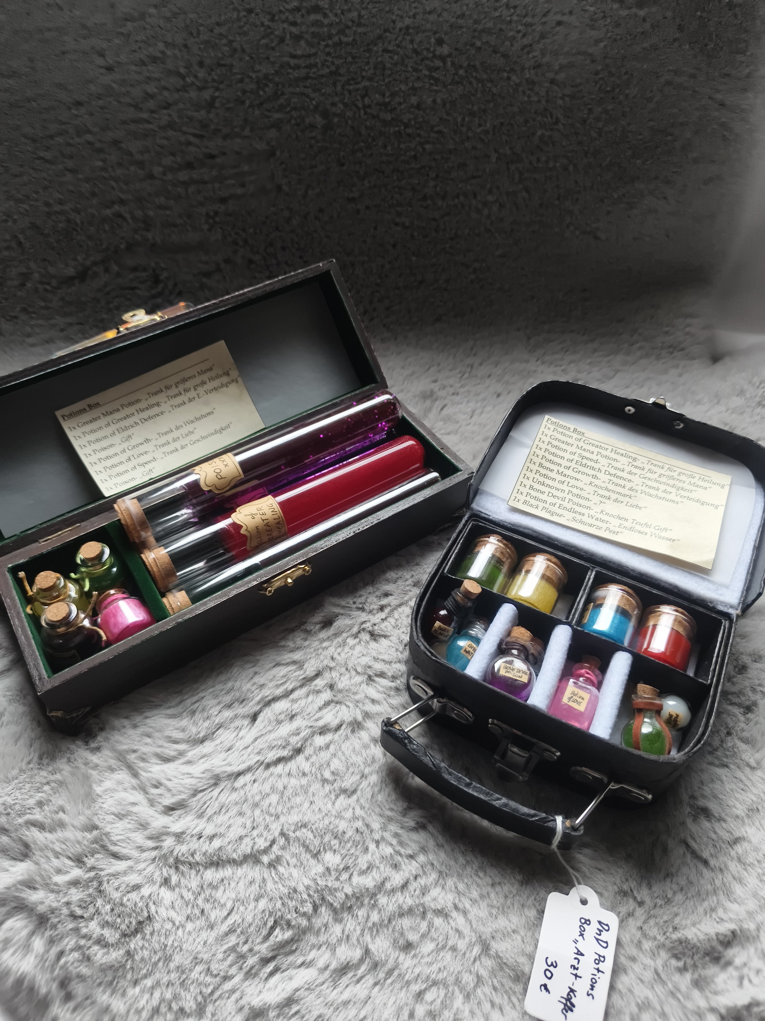 D&D Boxen Lange Schatulle, Arztkoffer;