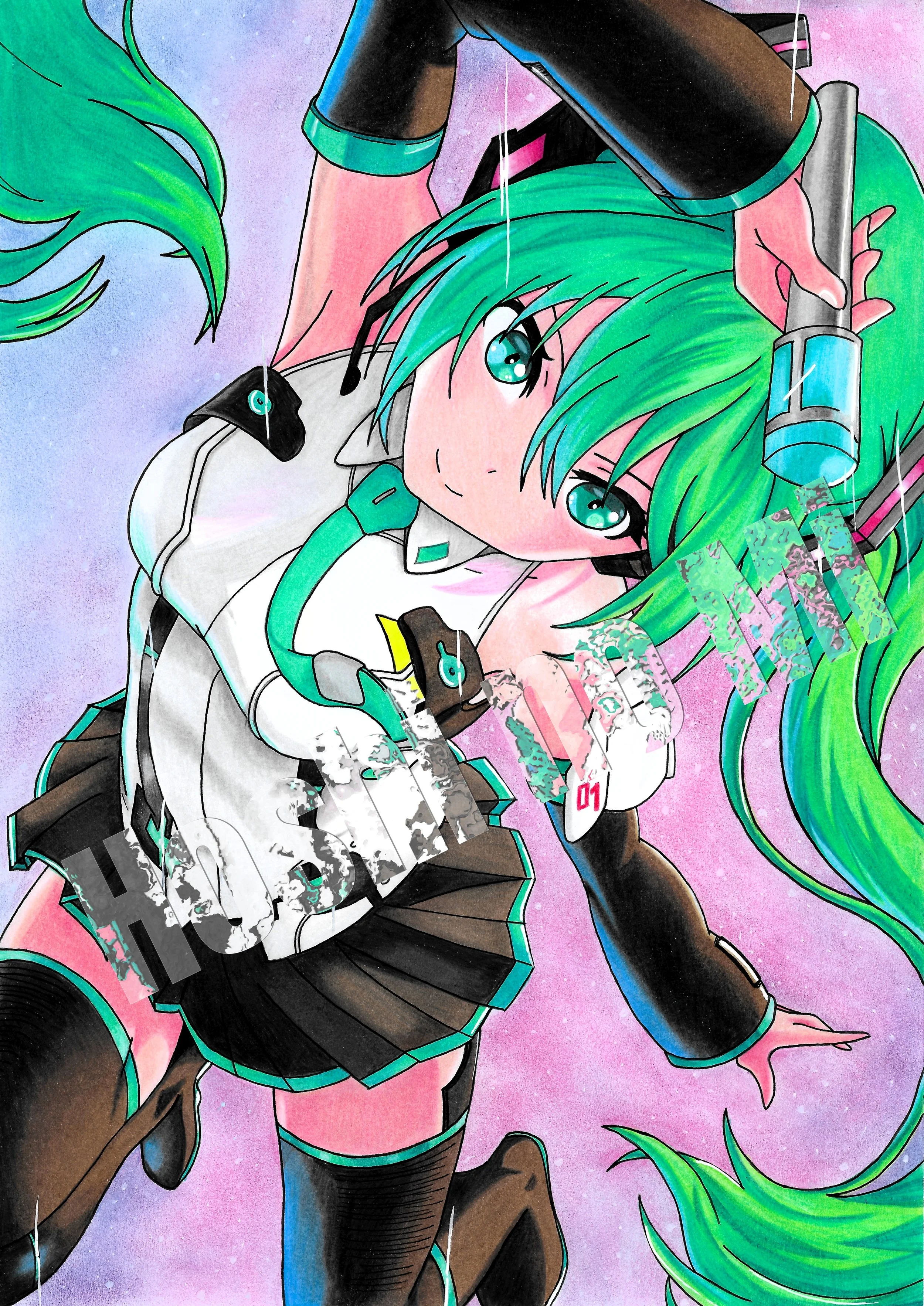 A4 Hatsune Miku