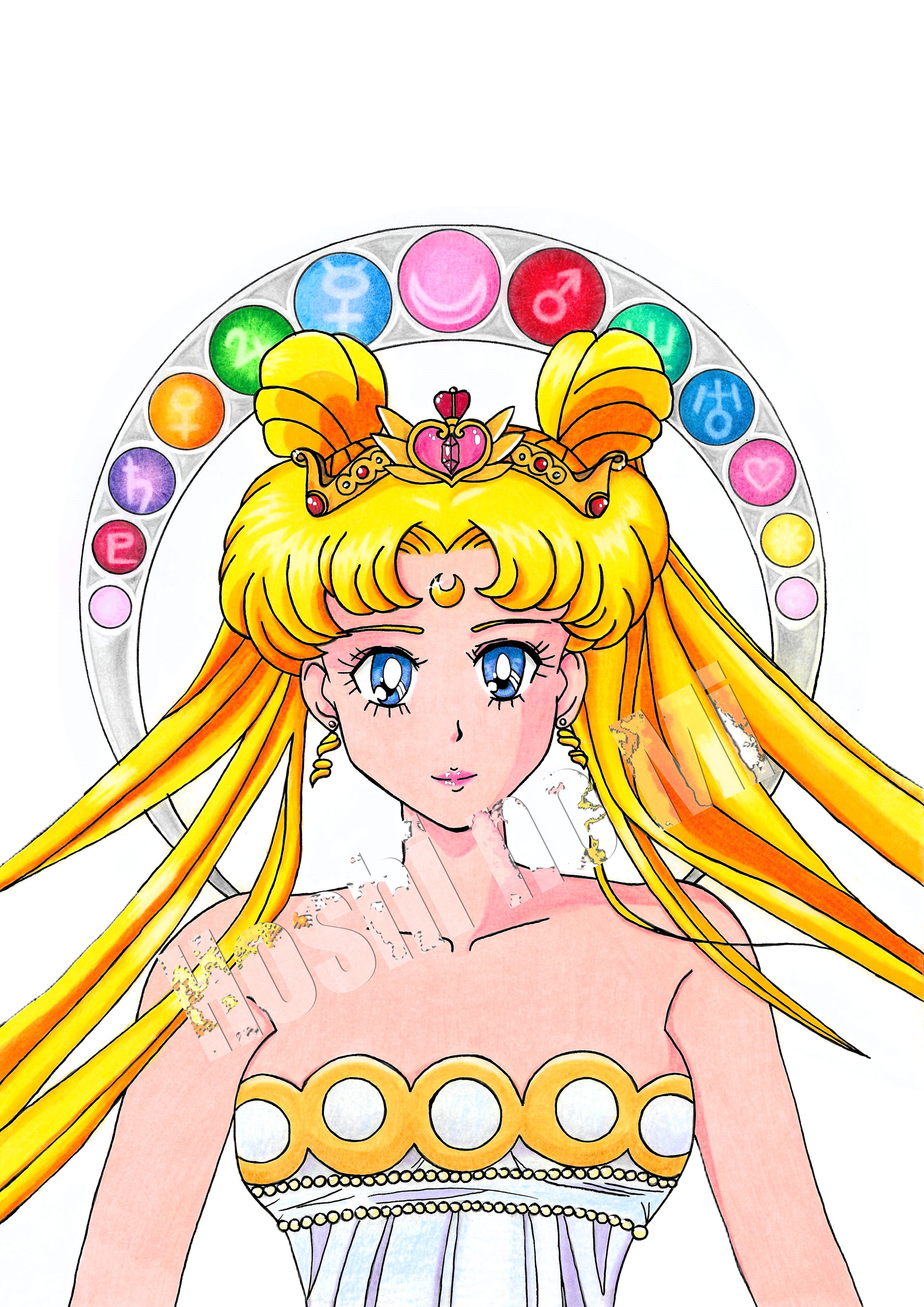 A4 Sailor Moon "Sailor Moon"