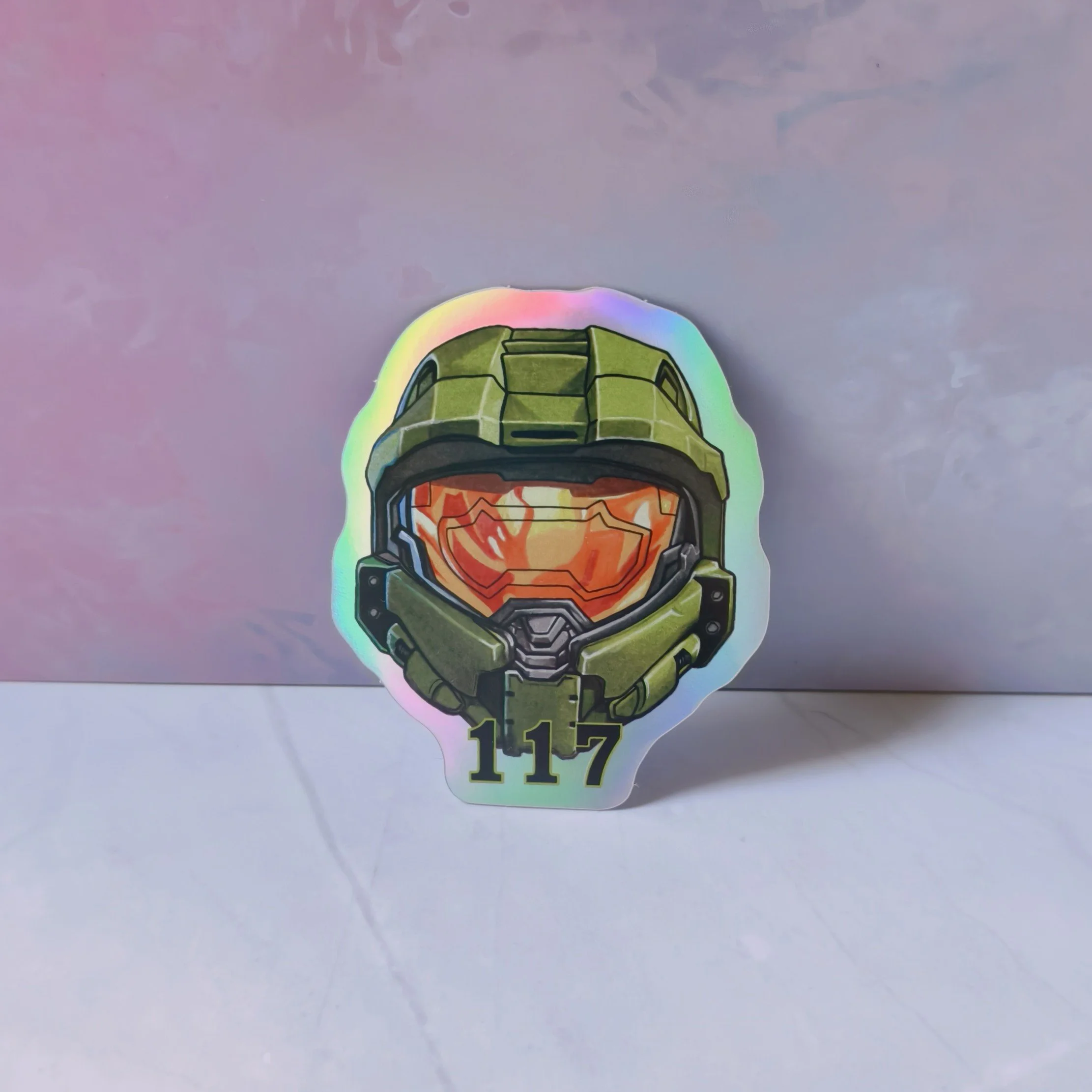 Sticker Helo Helm