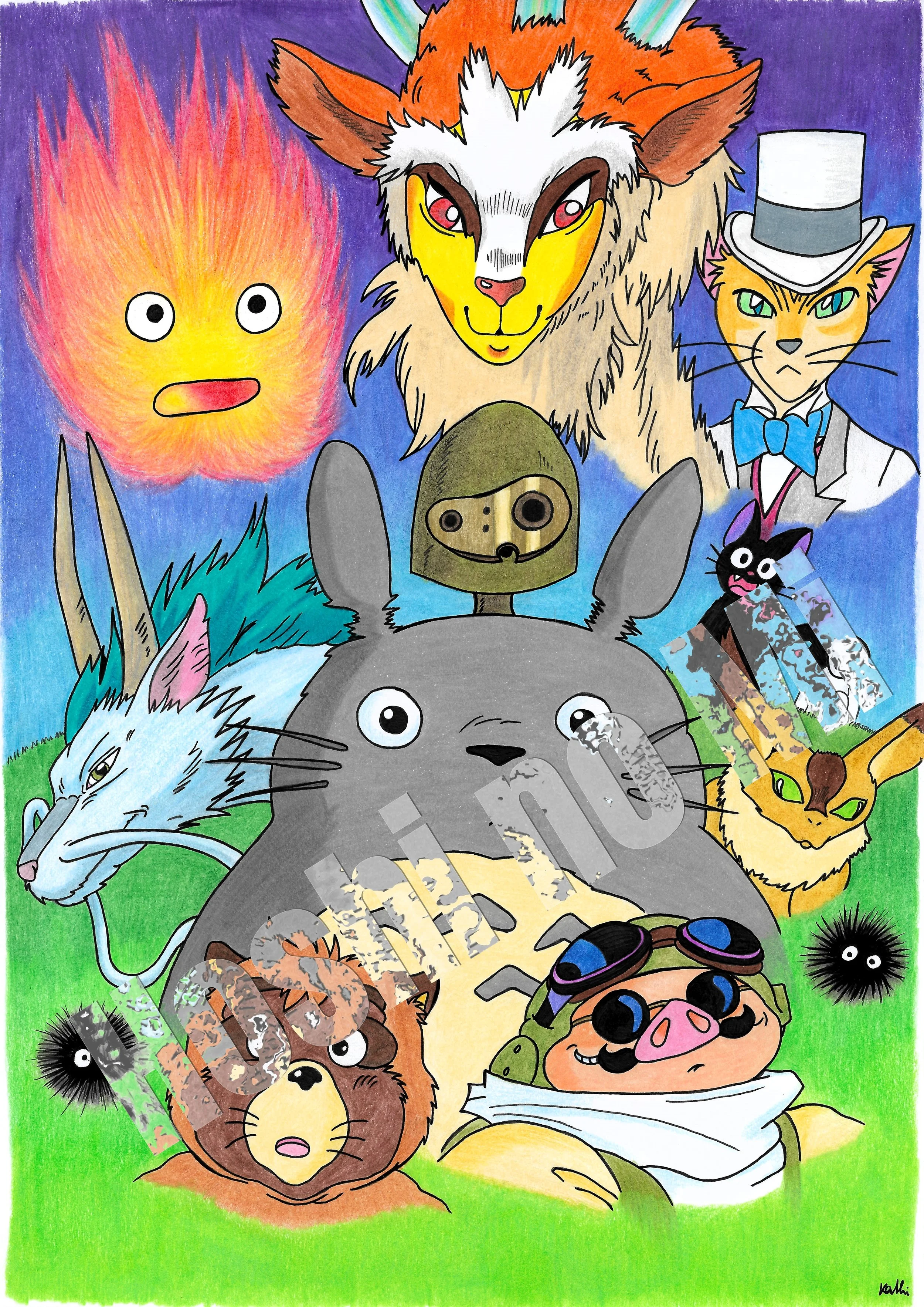 A4 Studio Ghibli „Collection“ 