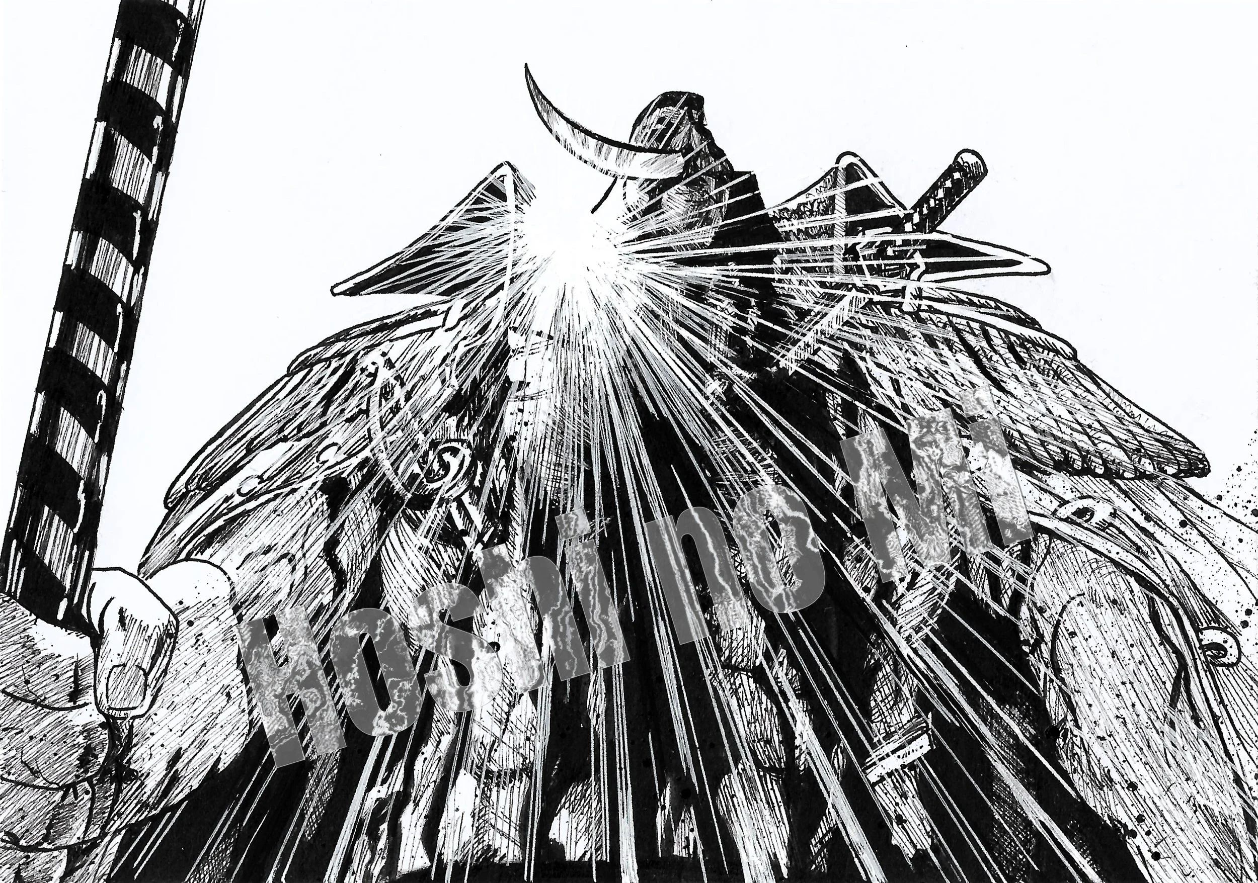 A6 Edward, Whitebeard' Newgate "One piece"