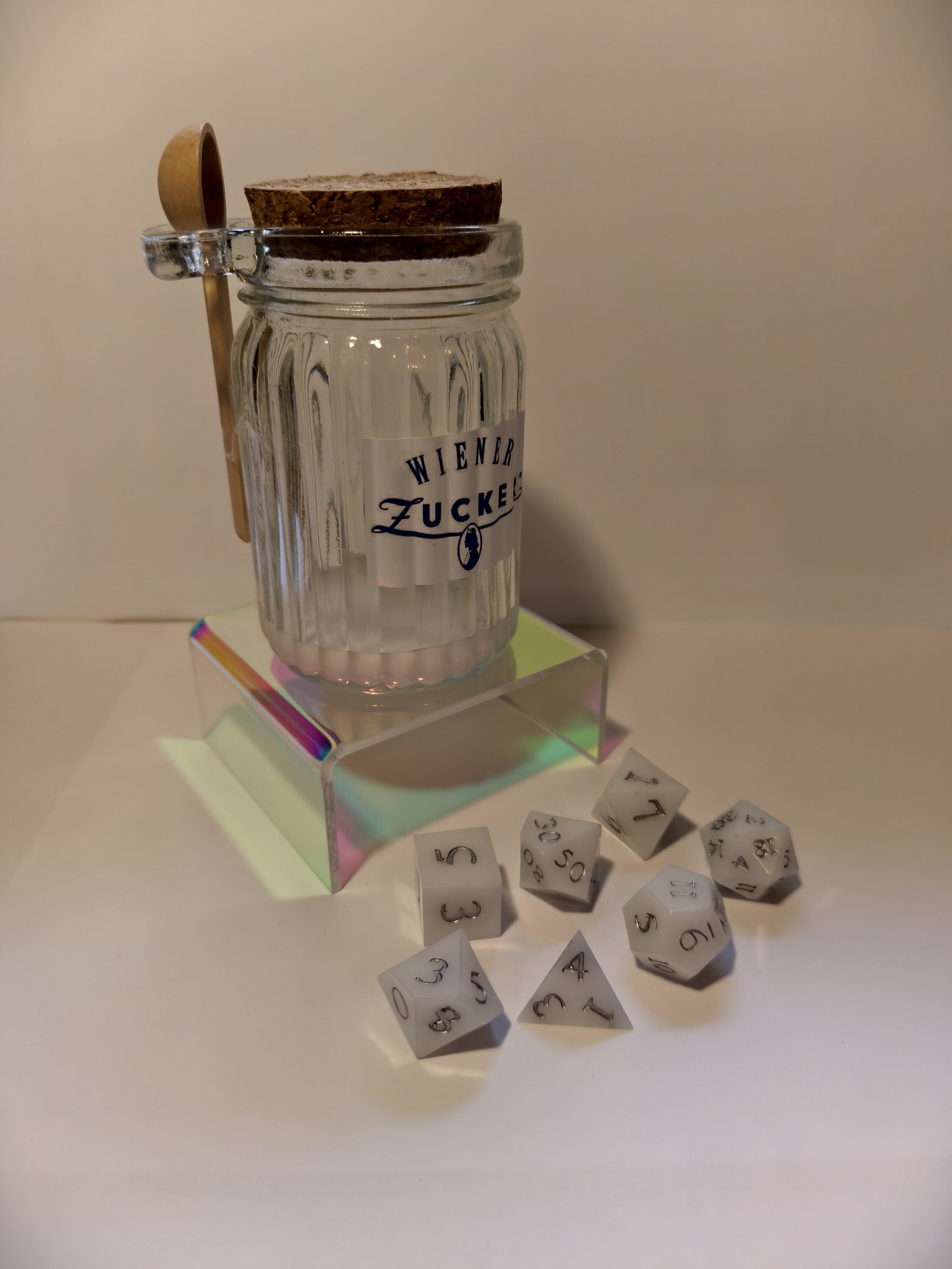 Würfelglas Wiener Zucker