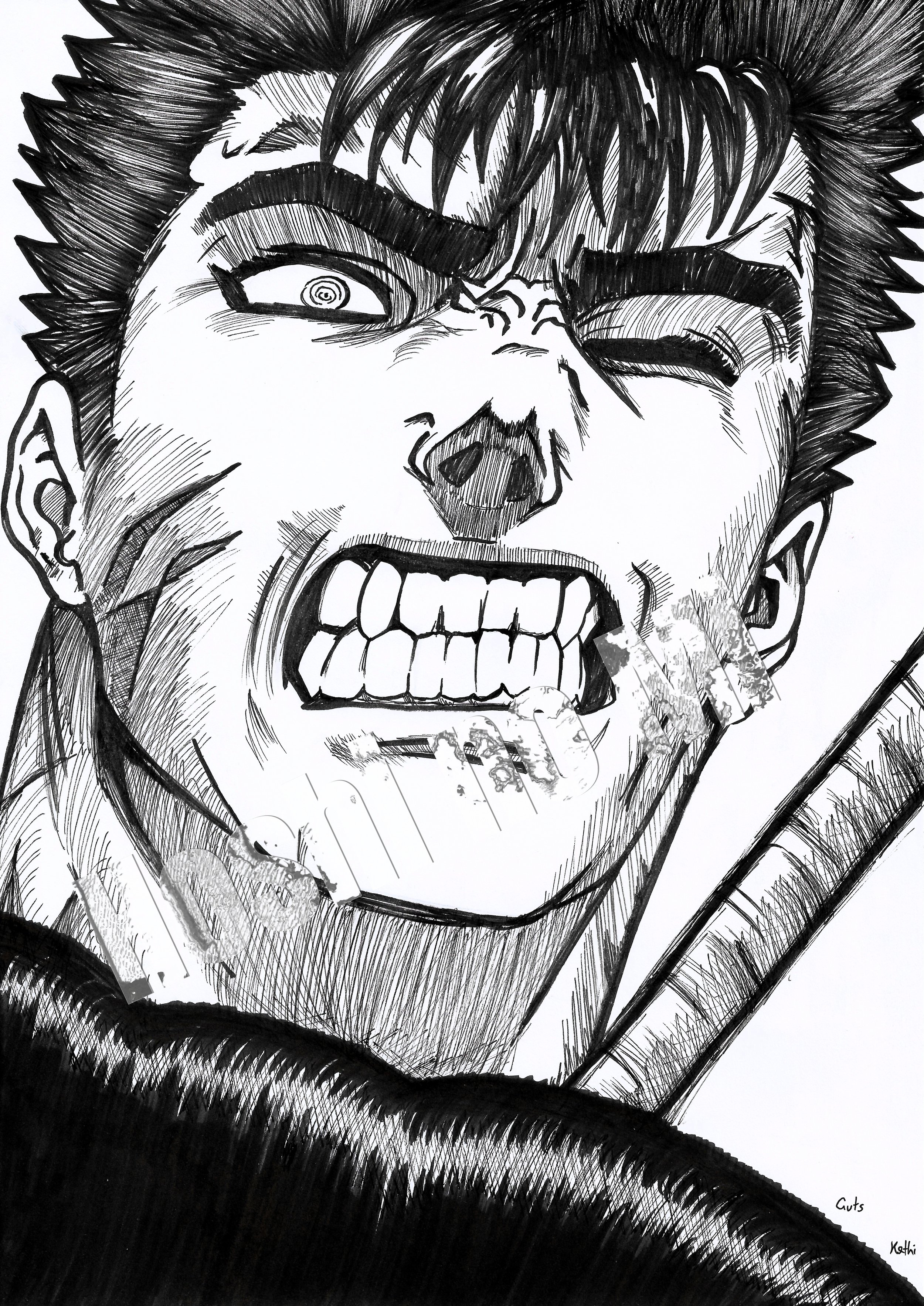 A4 Guts "Berserk"