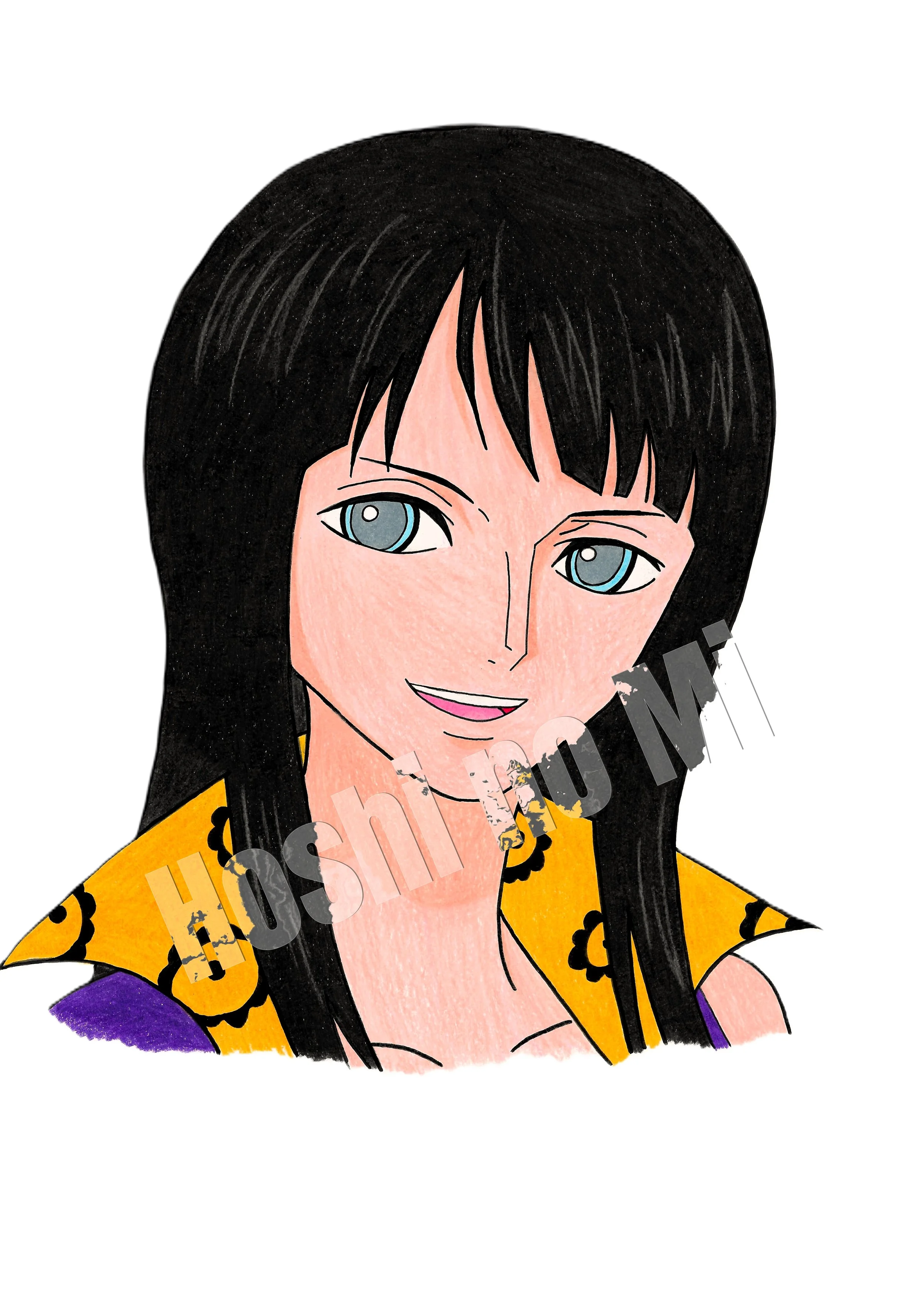 A4 Nico Robin "One Piece"