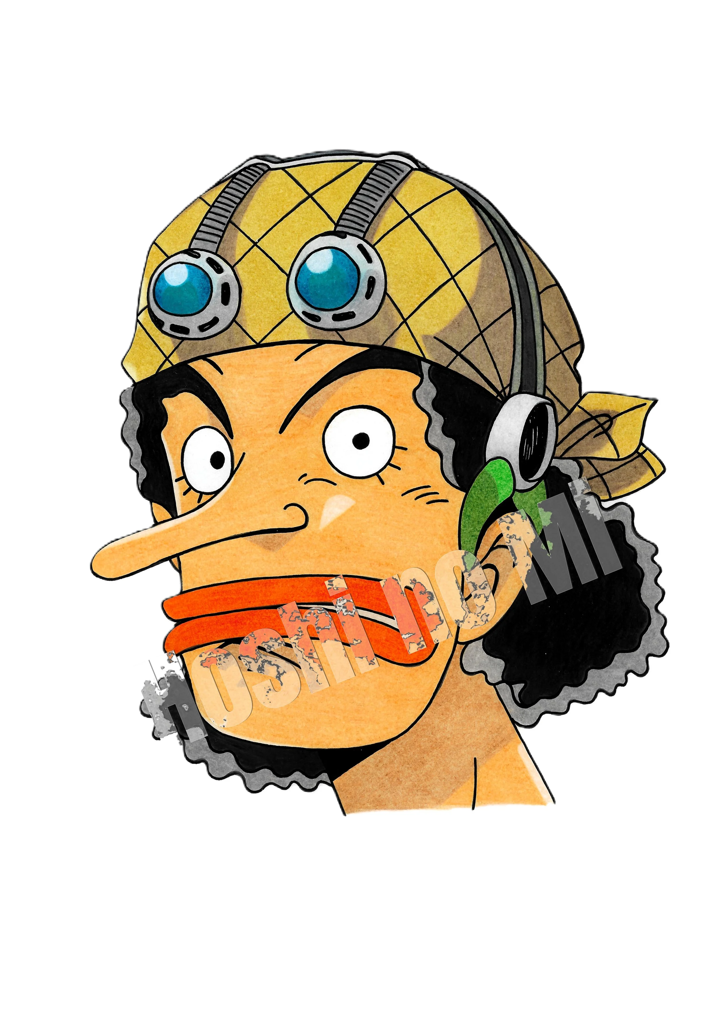 A4 Usopp "One Piece"
