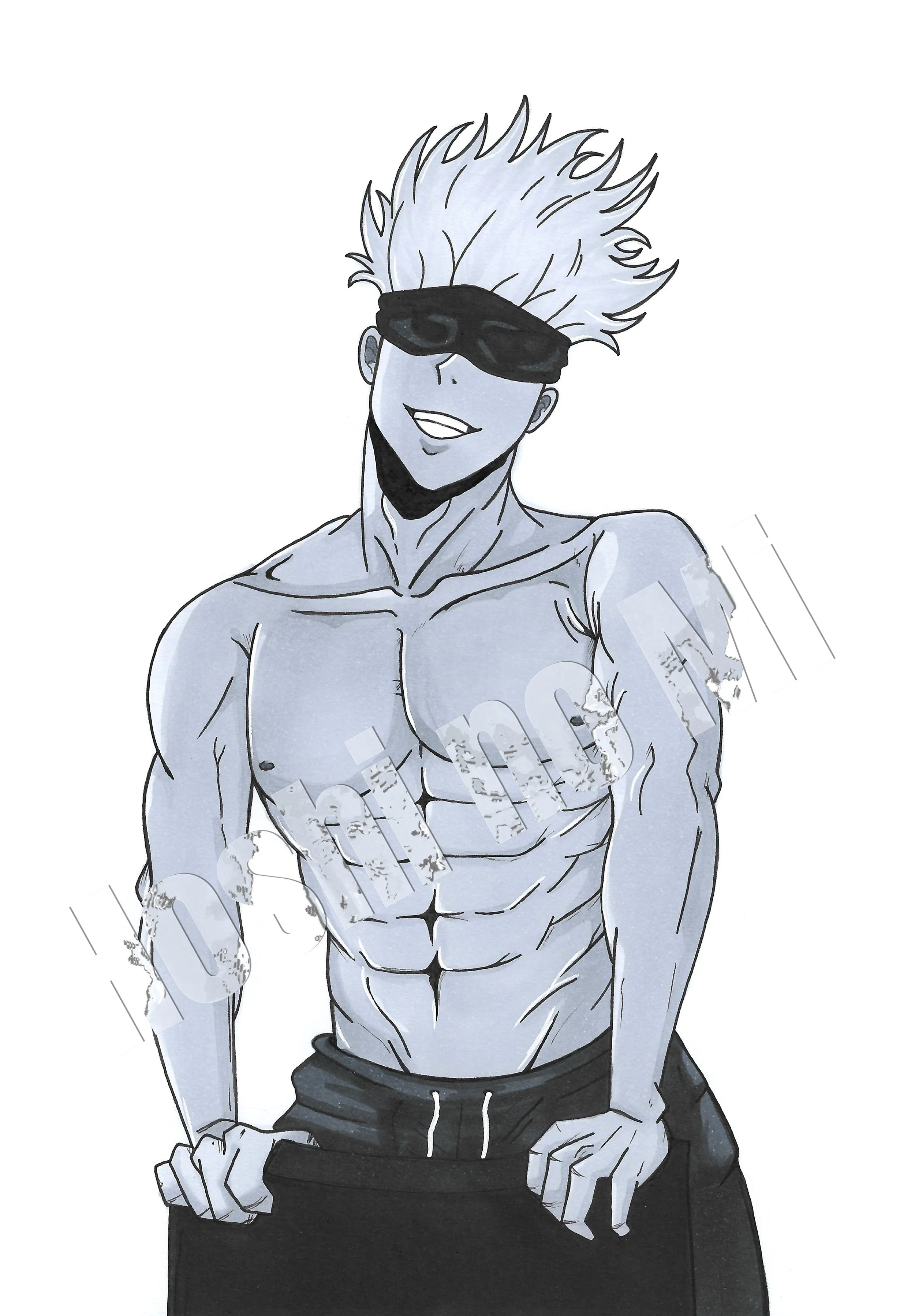 A5 Gojo Satoru "Jujutsu Kaisen"
