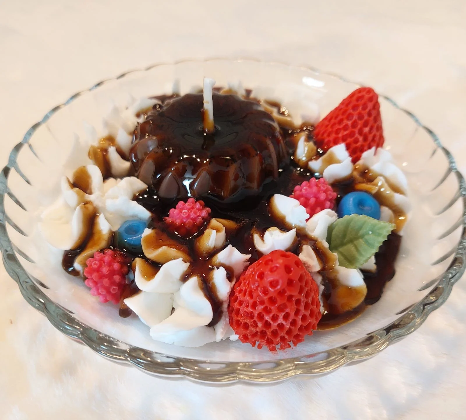 Kerze "Schokokuchen"
