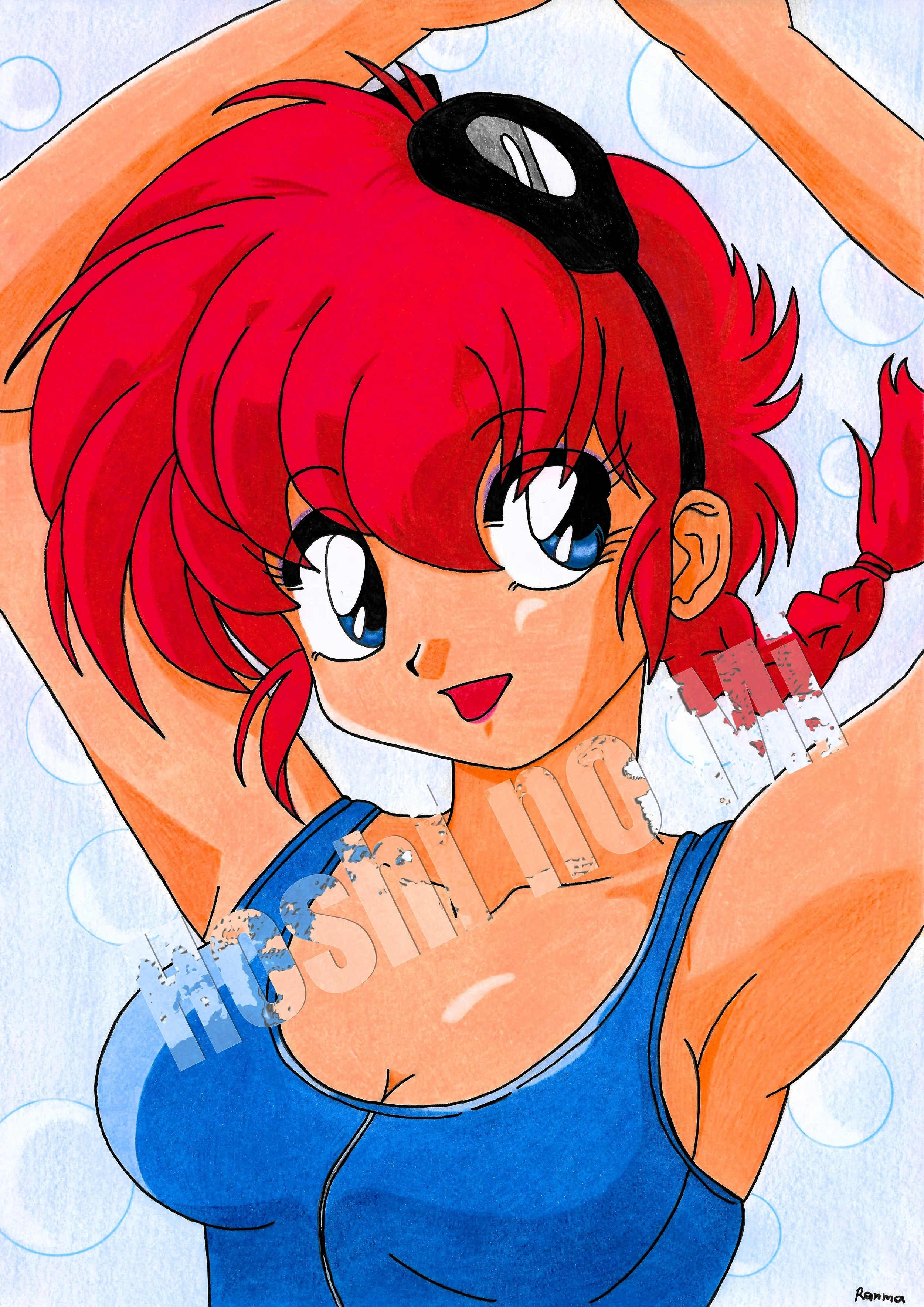 A4 Ranma Saotome "Ranma 1/2"