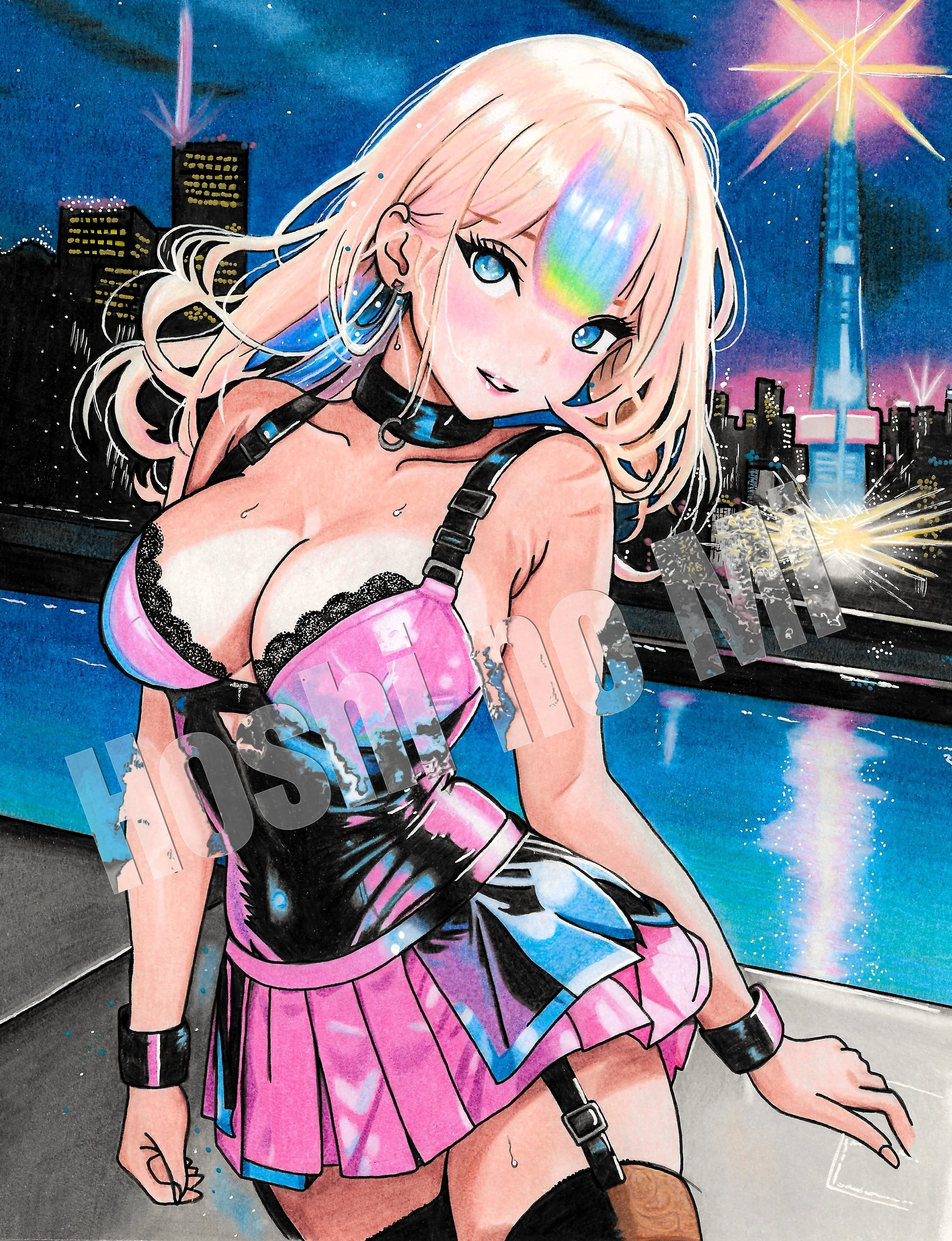 A4 Blond City Girl 