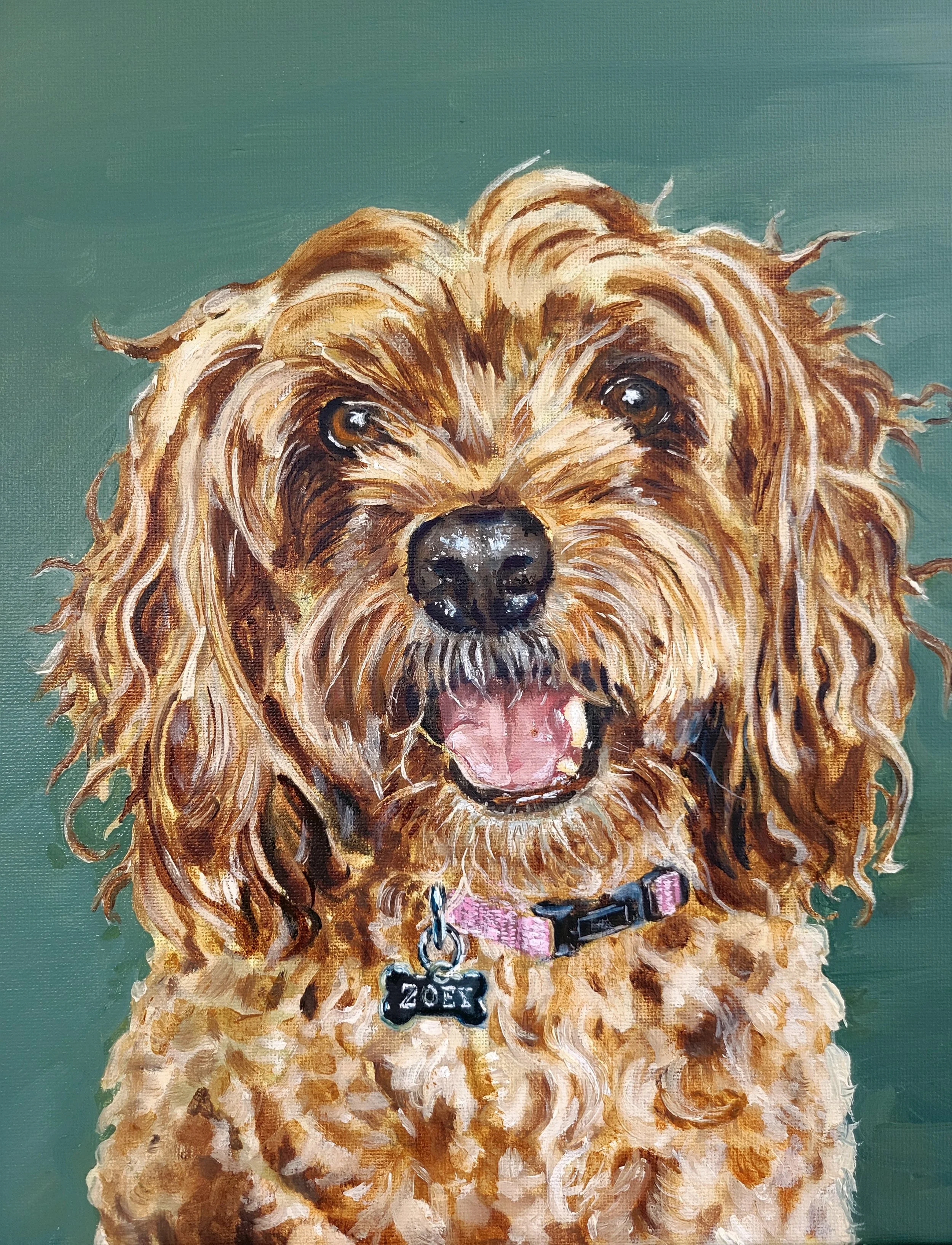 Zoey, 11"x14", Oil on Canvas 
SOLD