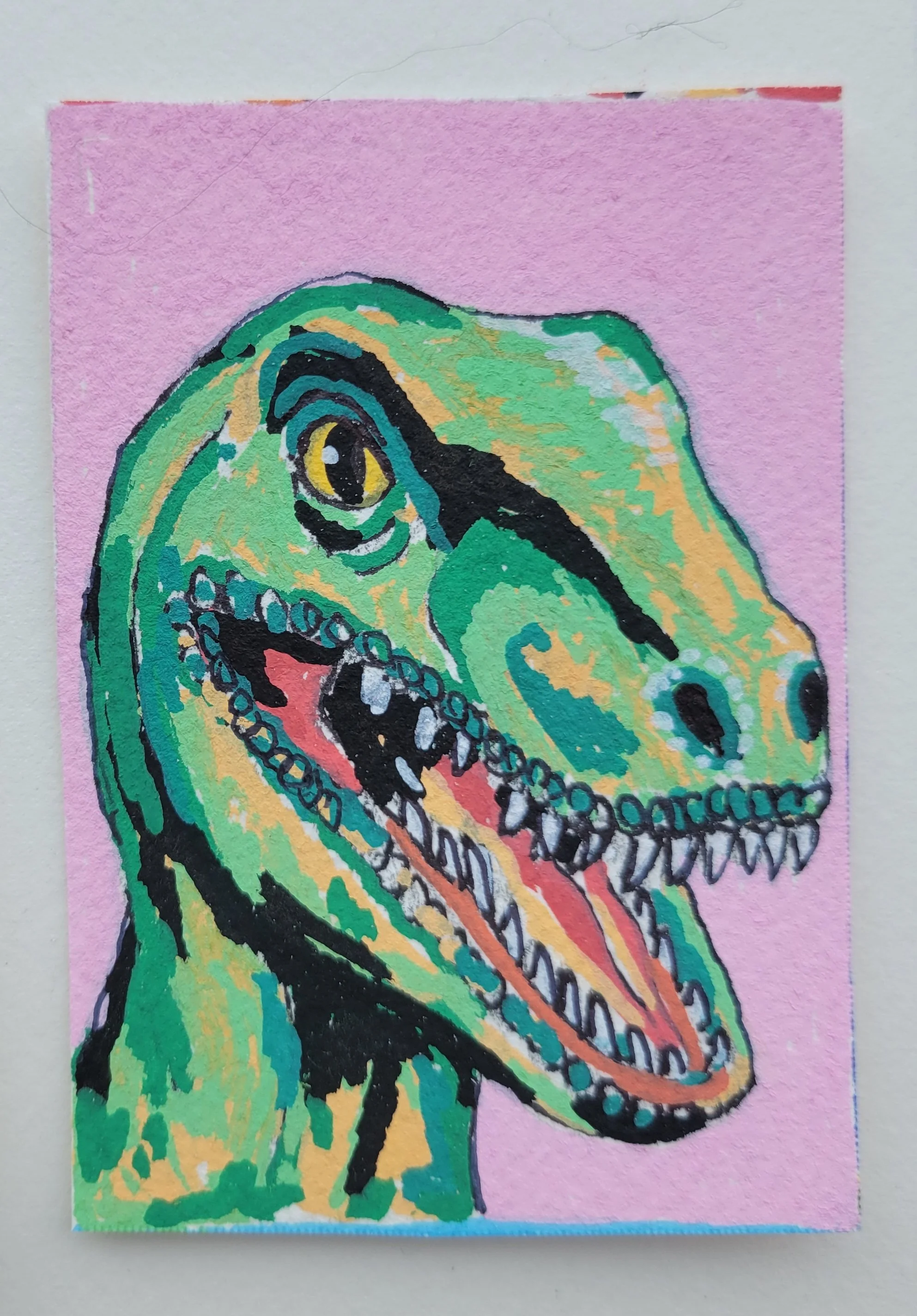 Velociraptor Study- ACEO