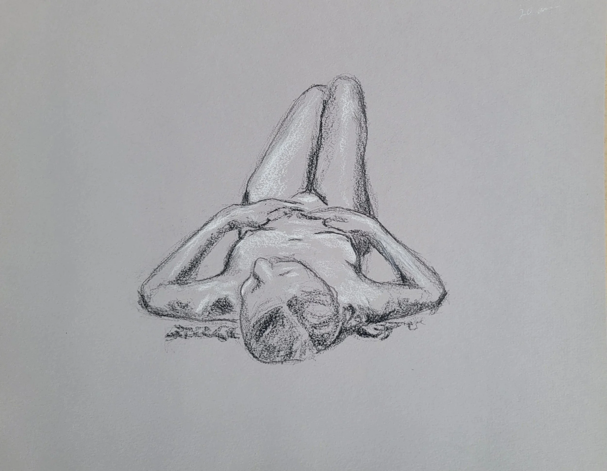 Figure Study II, 14"x11", Pastel on toned paper
AVAILABLE 