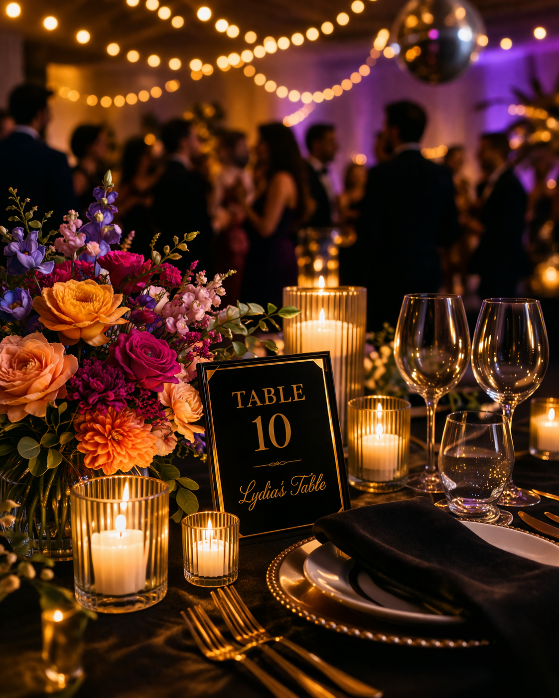 Table for 10 - Launch Party