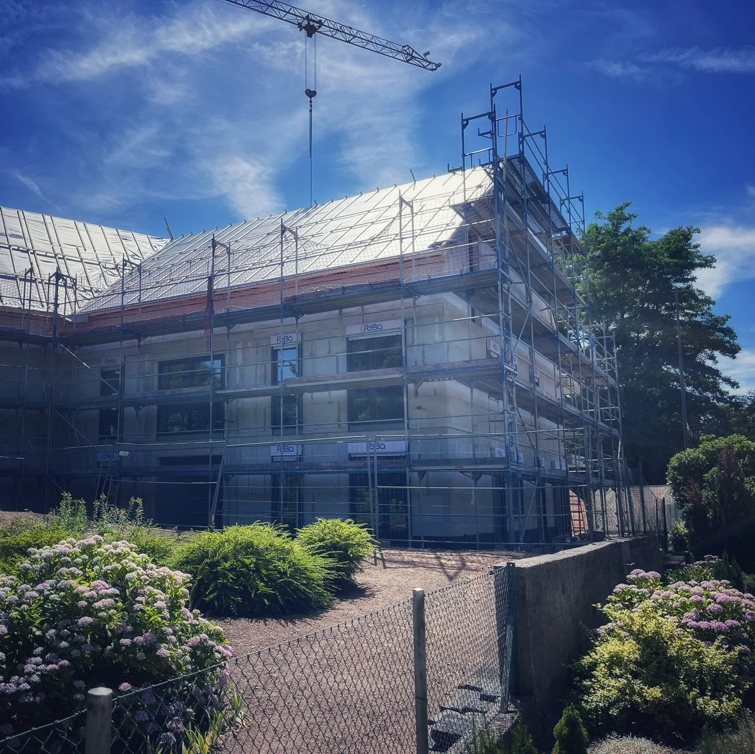 Realisierung, Baustelle Juni 2026