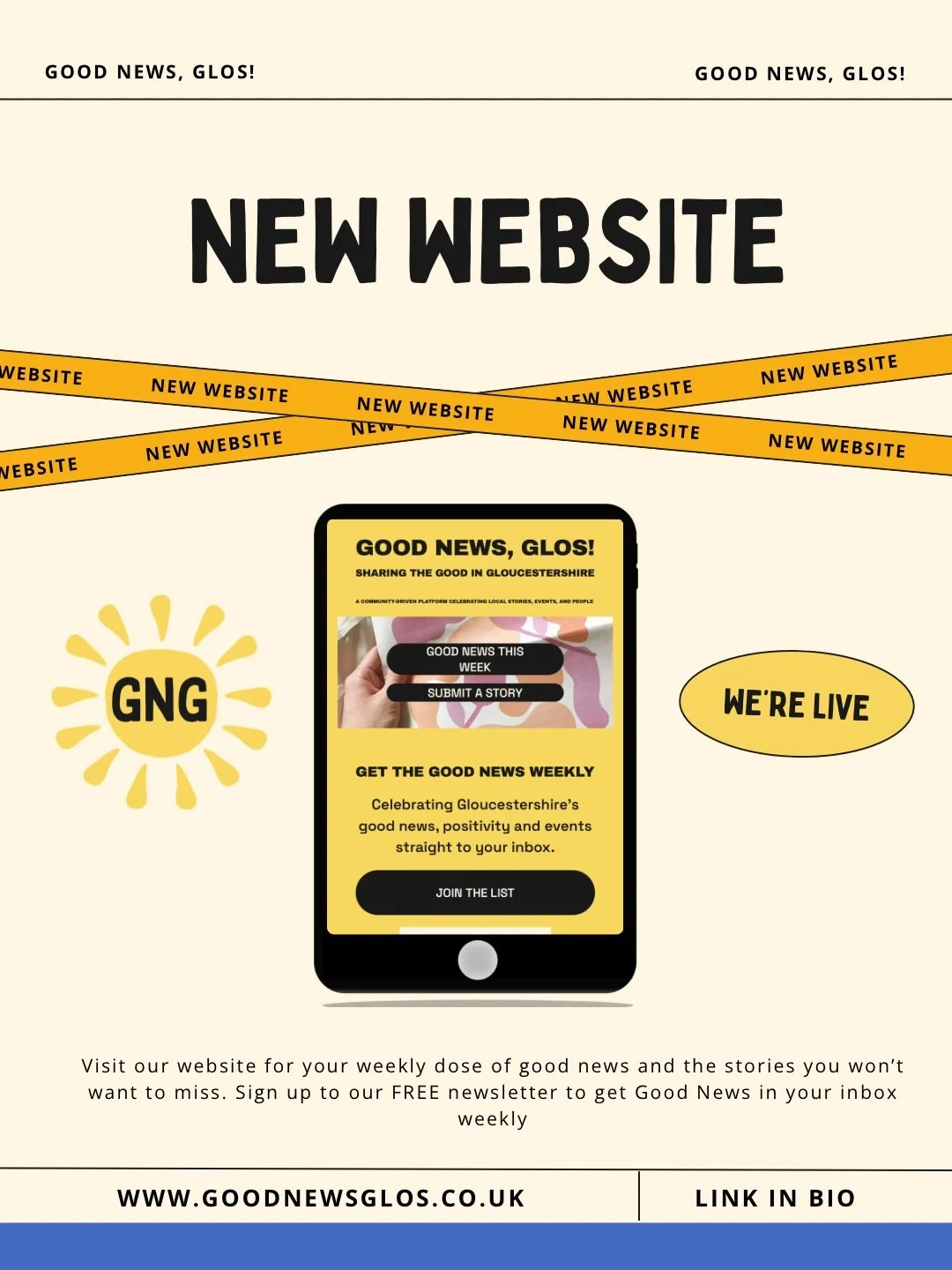 If you like what you see here, there&rsquo;s more of it coming to our new website☀️

We started with the highlights, now get ready for the full stories, local voices, and good news that goes further than our social media summaries. 

We&rsquo;re so e
