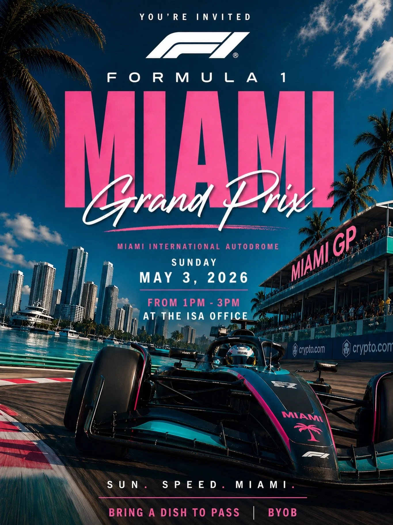 This Sunday Join us at the ISA Office if you&rsquo;ve got a need for speed! 

We&rsquo;re looking forward to hosting, don&rsquo;t forget BRING A DISH TO PASS this hang out is Potluck style.. BYOB.

We&rsquo;re providing the space and vibes you bring 