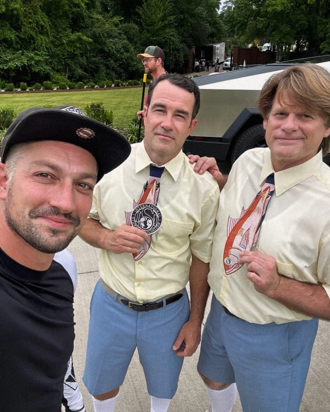 A few of the gang hanging out on set during the final season of THE RIGHTEOUS GEMSTONES.

@corydemeyers @richkingstunts @dmorizot 

#isastunts #therighteousgemstones #stunts