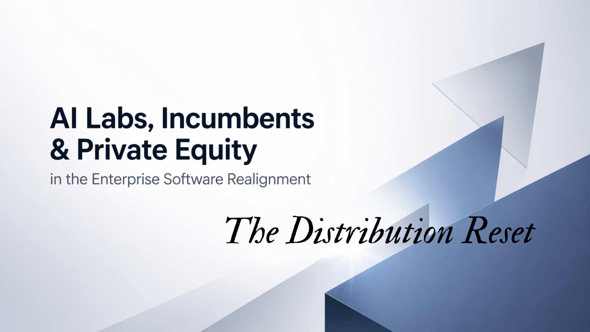 The Distribution Reset | AI Labs, Incumbents, &amp; Private Equity in Enterprise Software Realignment