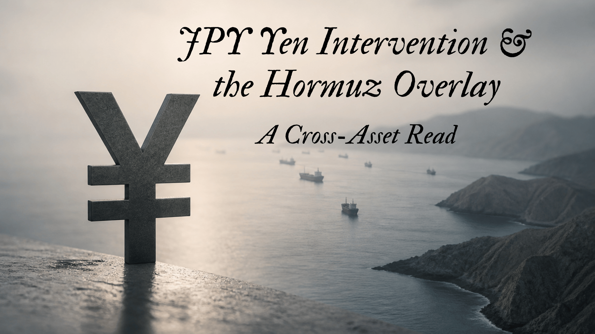 JPY Intervention and the Hormuz Overlay | A Cross-Asset Read