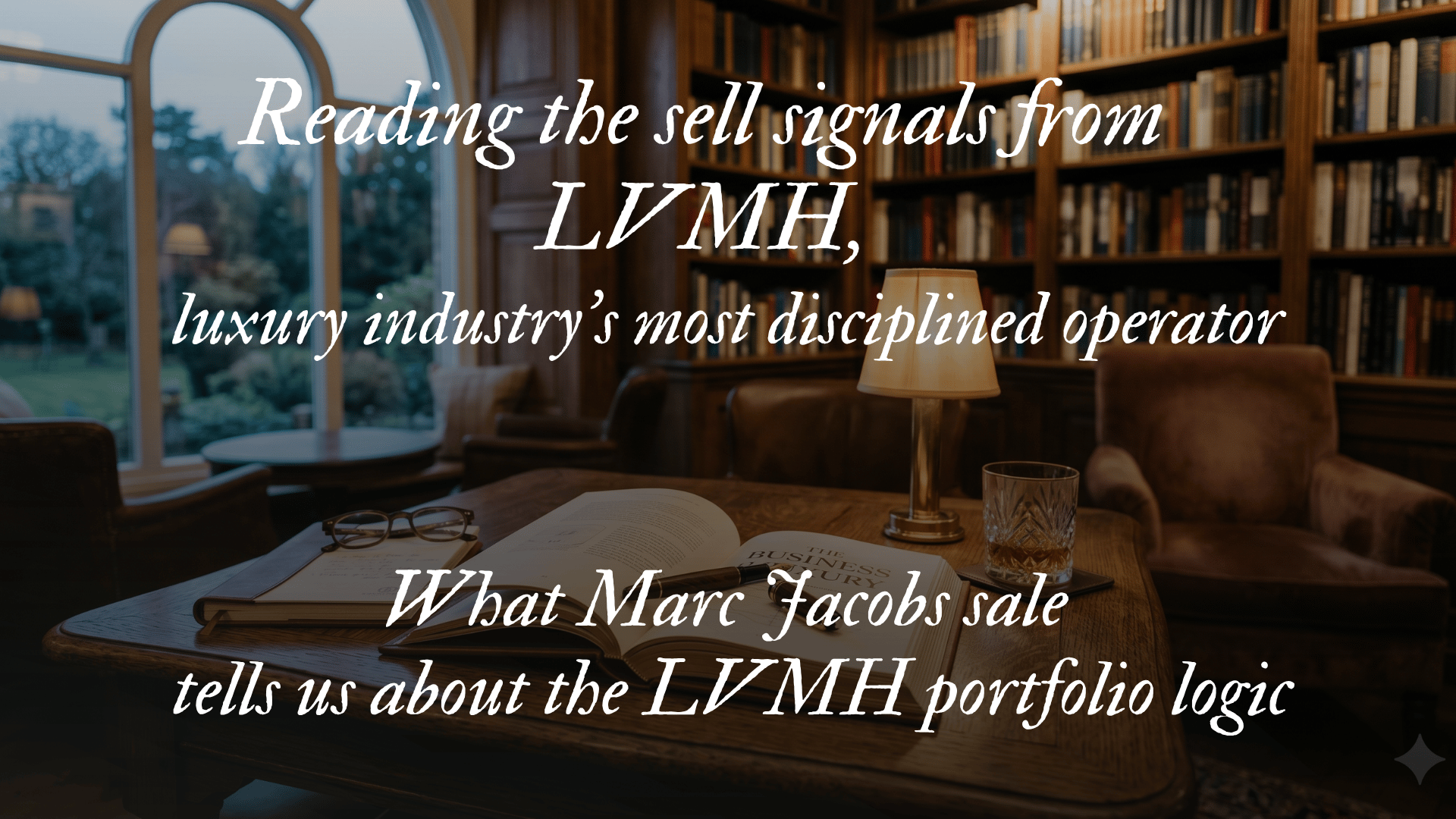 The Cultural Pruning, Confirmed | What Marc Jacobs Sale tells us about LVMH portfolio logic