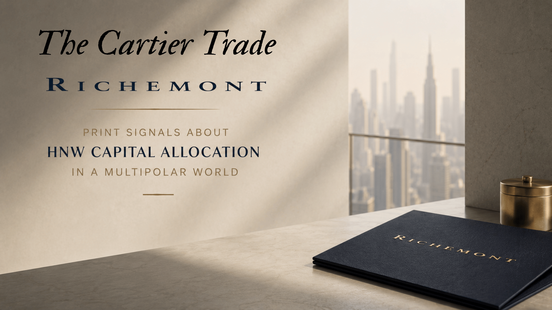The Cartier Trade | Why hard luxury decoupled from soft luxury
