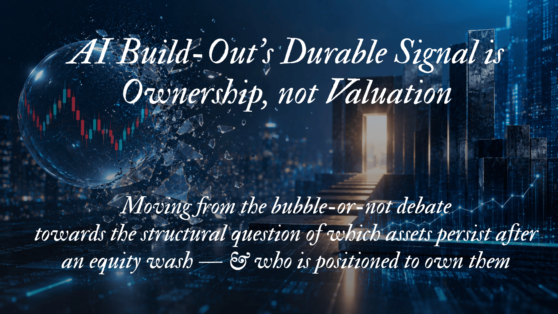 The Asset-Survival Question | Why the AI build-out’s durable signal is ownership, not valuation