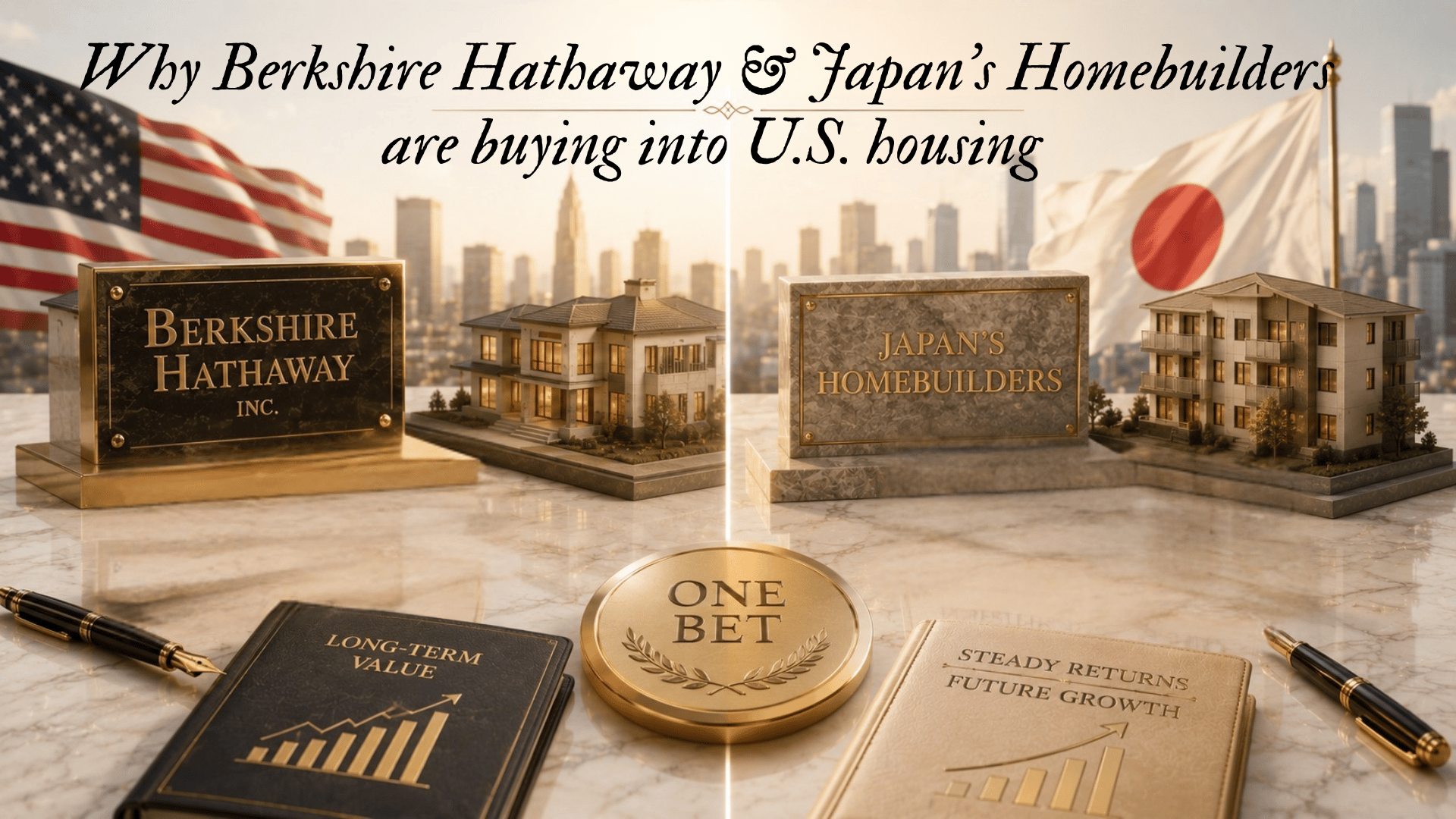 Why Berkshire Hathaway &amp; Japan's Homebuilders are buying into U.S. housing