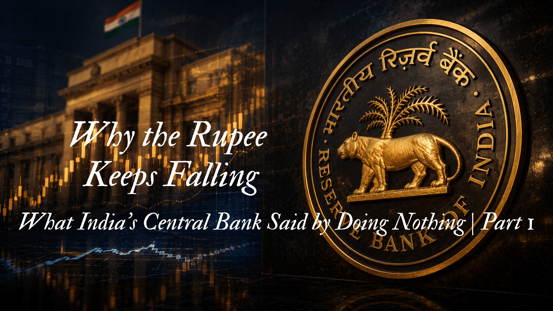 Why the Rupee Keeps Falling — &amp; What India's Central Bank Said by Doing Nothing