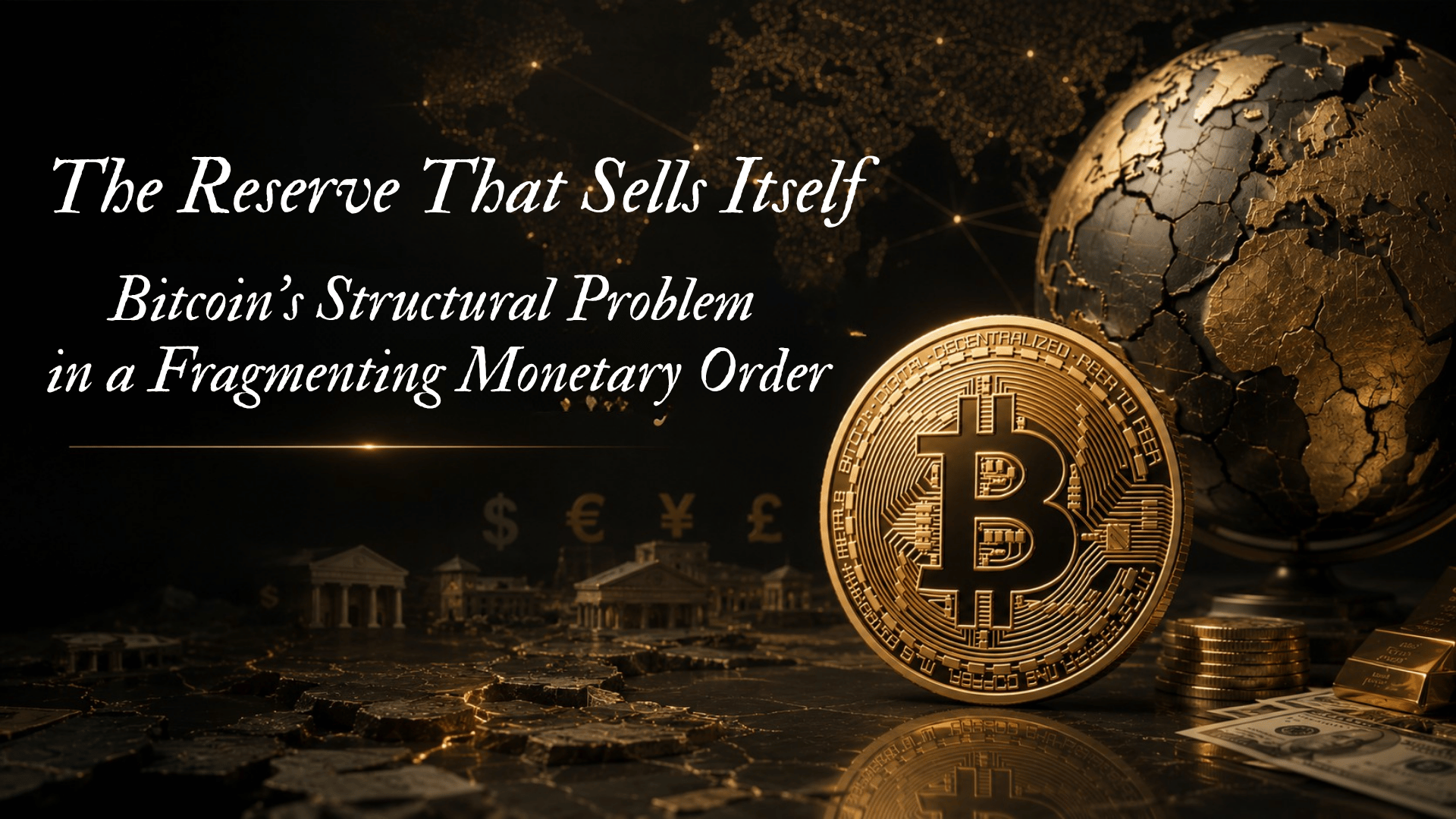 Bitcoin’s Structural Problem in a Fragmenting Monetary Order