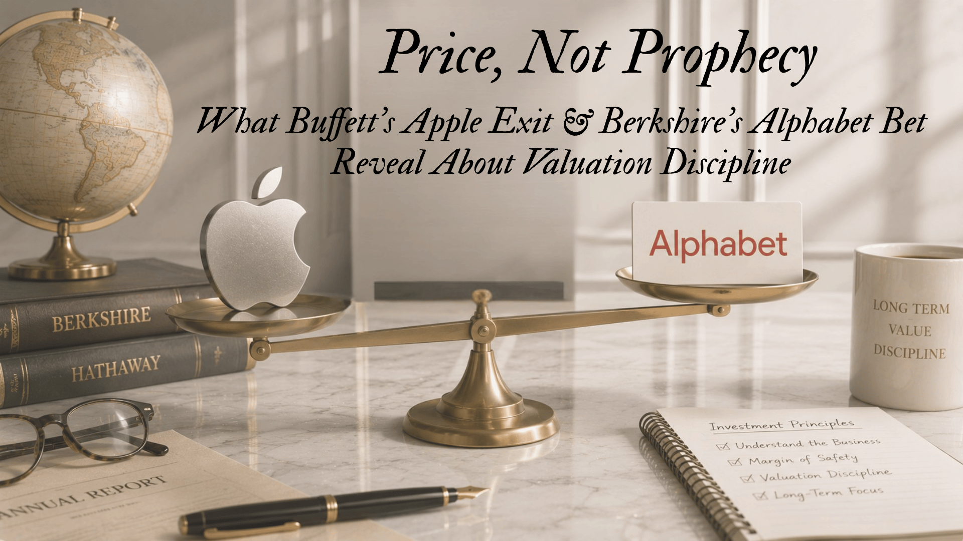 What Buffett’s Apple Exit &amp; Berkshire’s Alphabet Bet Reveal About Valuation Discipline